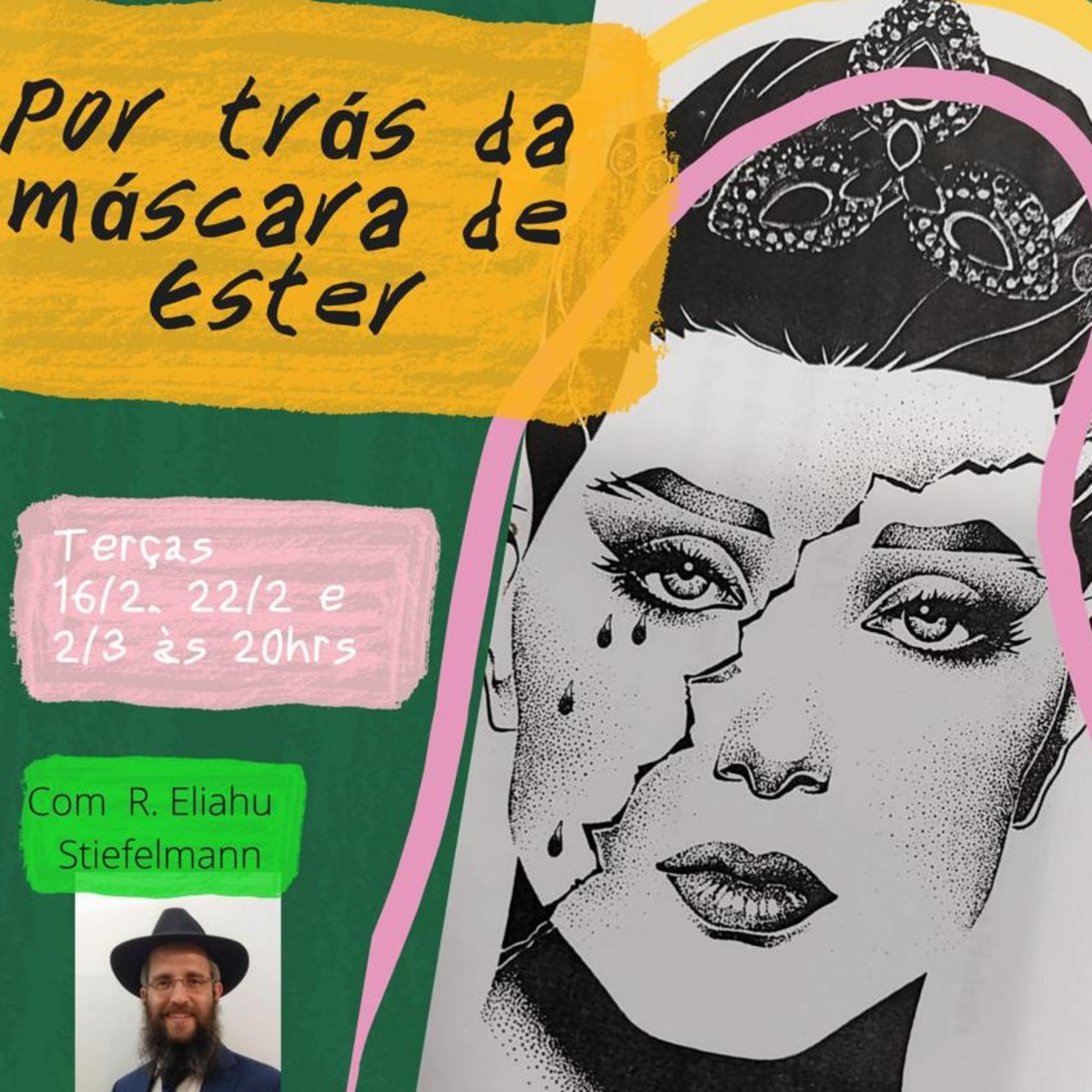 Por trás da Máscara de ESTER - PURIM, aula 1 episode artwork