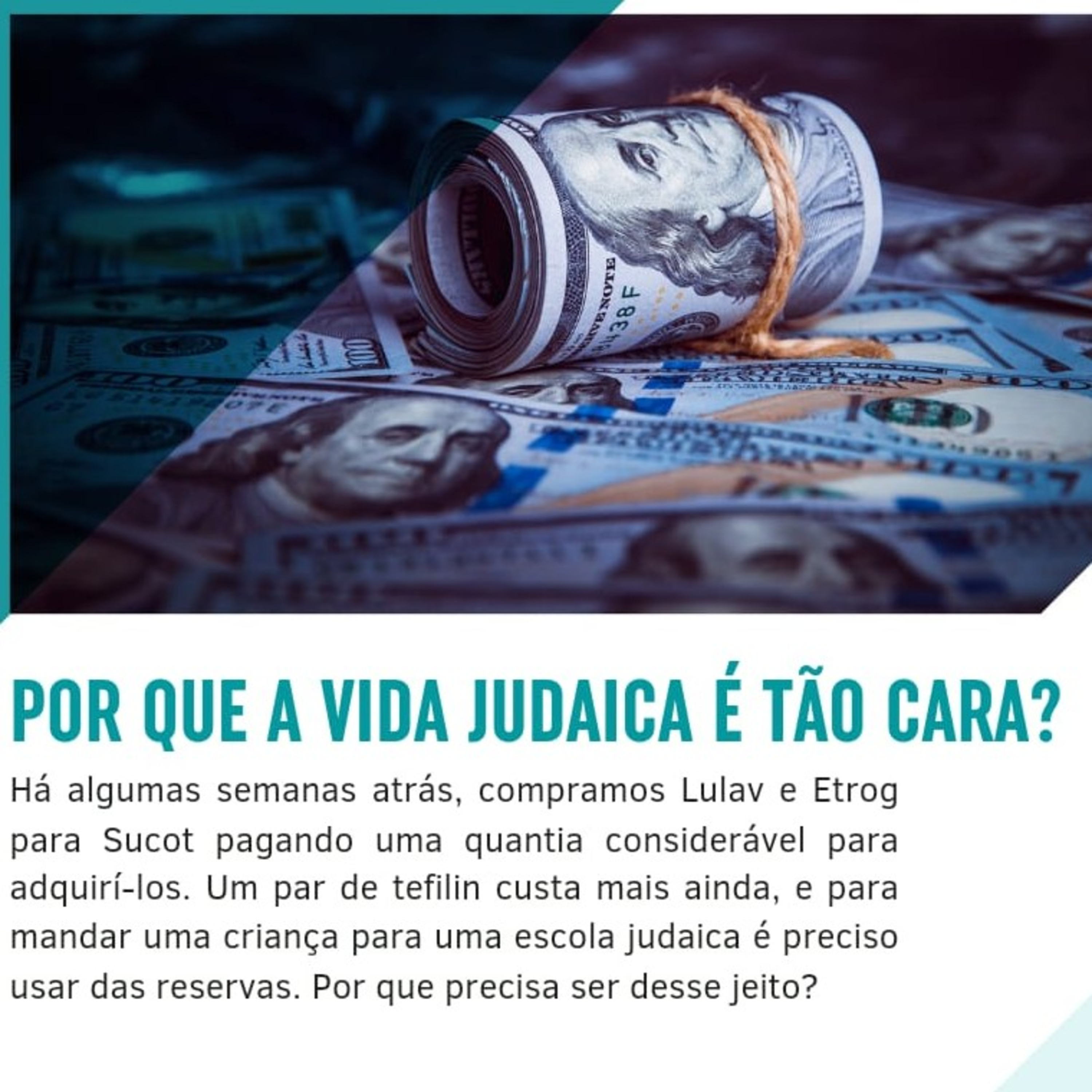 POR QUE A VIDA JUDAICA É TÃO CARA? A Mística da Parashá LECH LECHÁ episode artwork