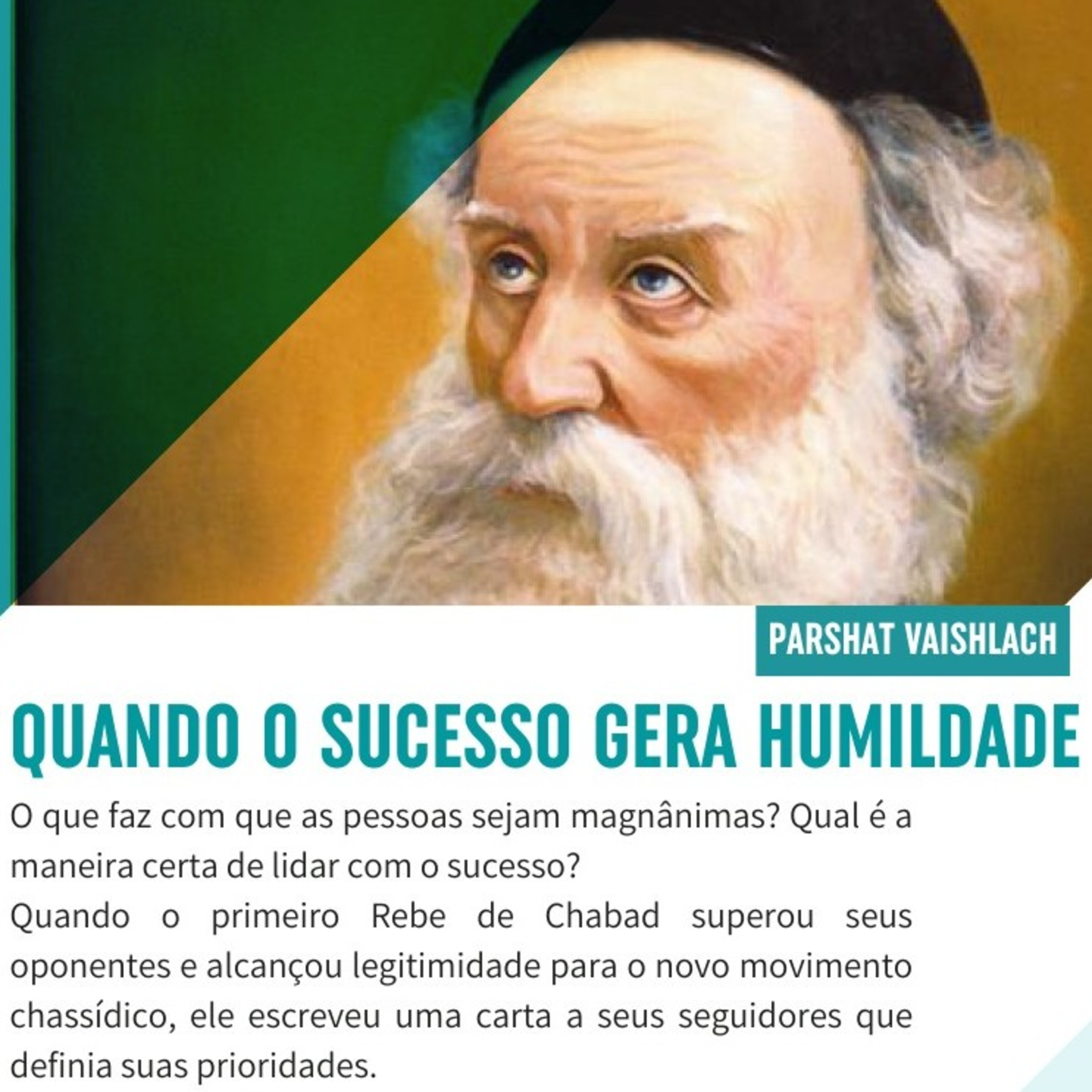 O SUCESSO QUE GERA HUMILDADE - PARASHA VAISHLACH episode artwork