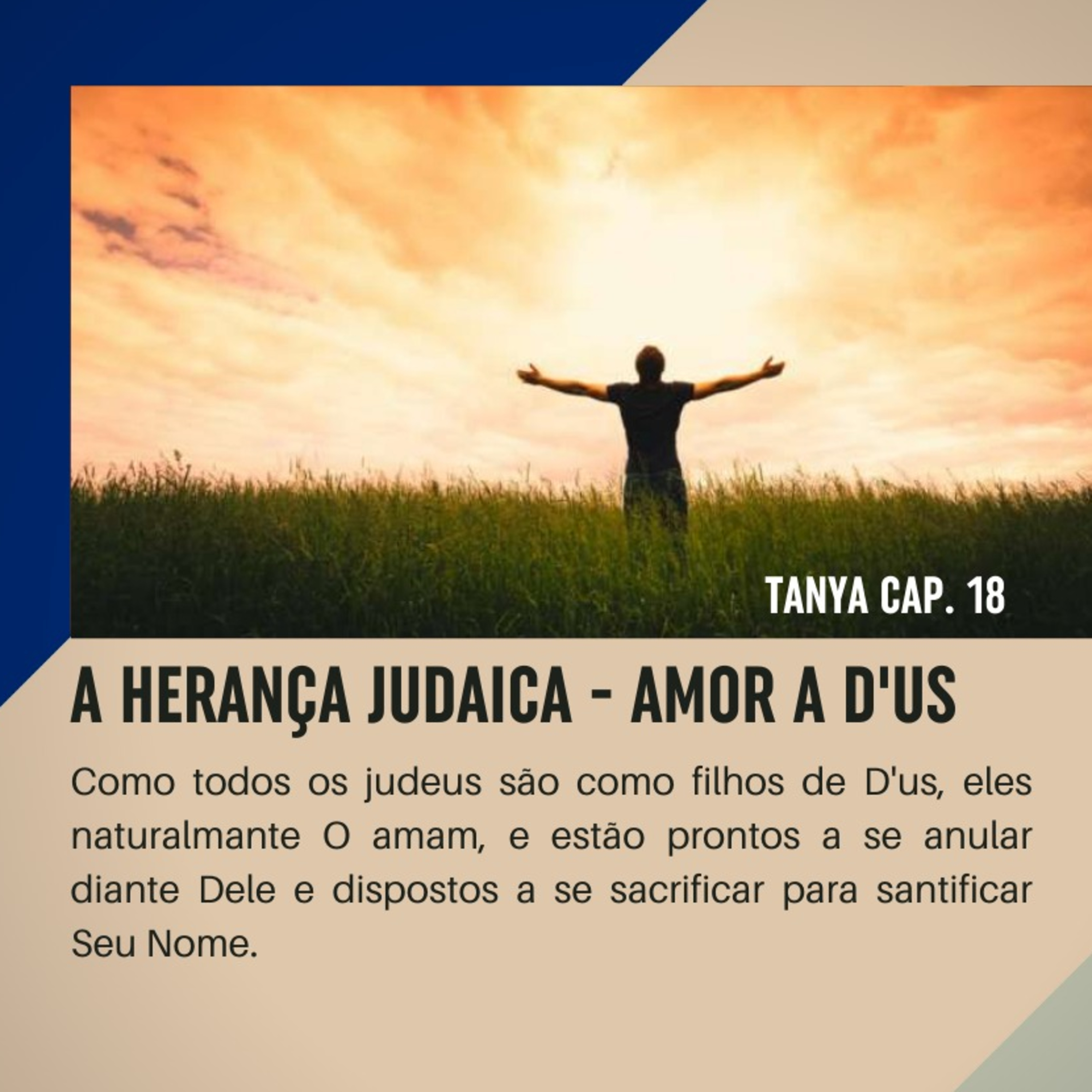 A HERANÇA JUDAICA - AMOR A D'US. TANYA CAP 18 episode artwork