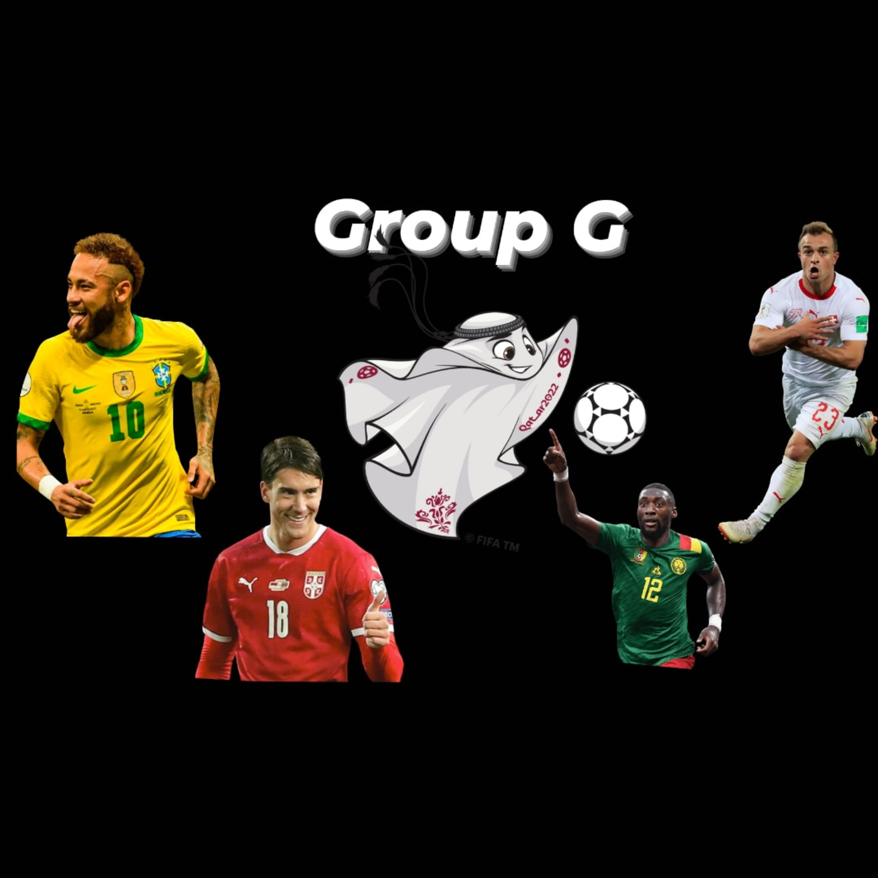 FIFA World Cup🏆 Group G : Brazil | Cameroon | Serbia | Switzerland  | The Ultras Podcast EP 9