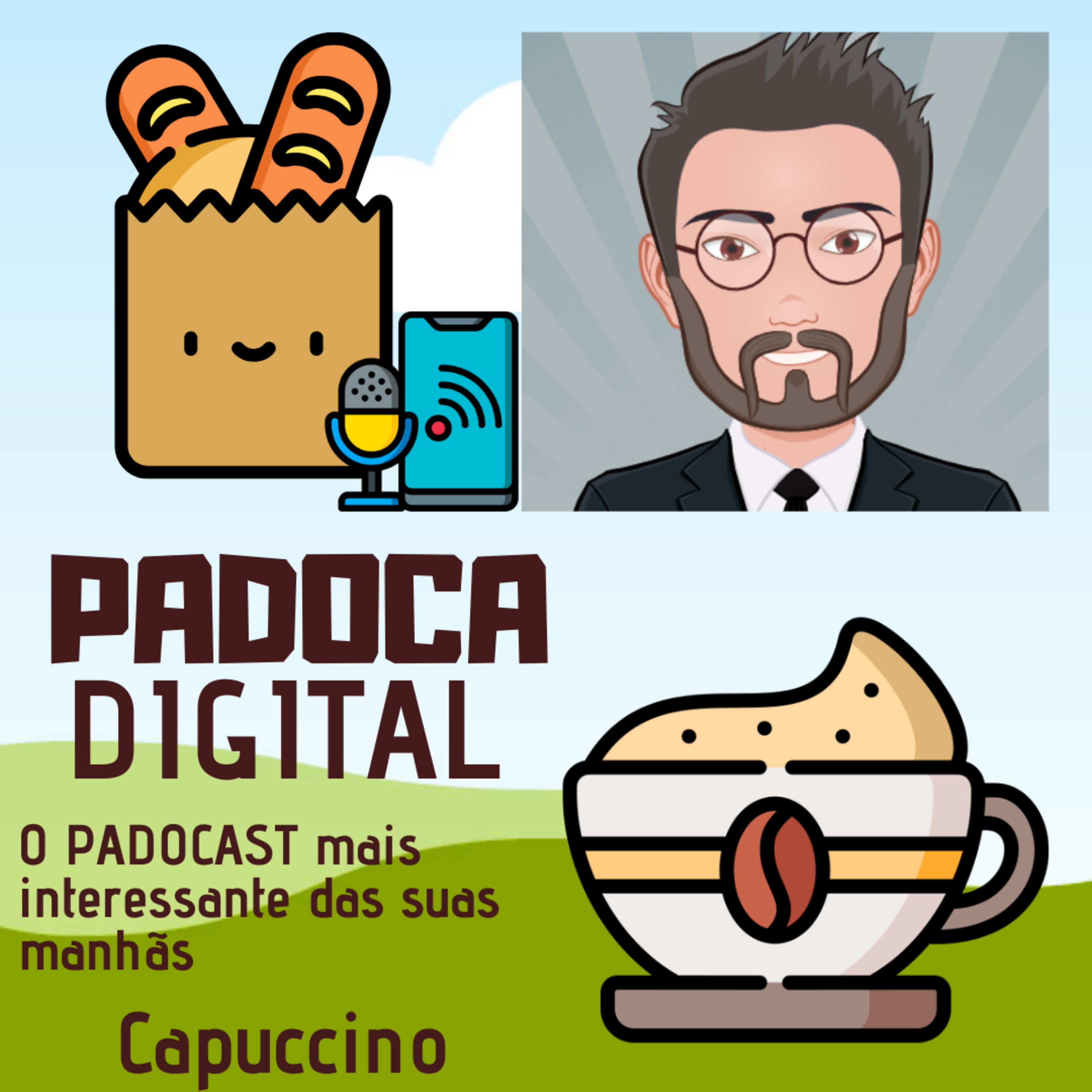 ☕📱🎹Dose de Capuccino 🎧- Marcio Almeida com Henrique Postal, Inovação, motorola, Android e muito mais.📱 episode artwork