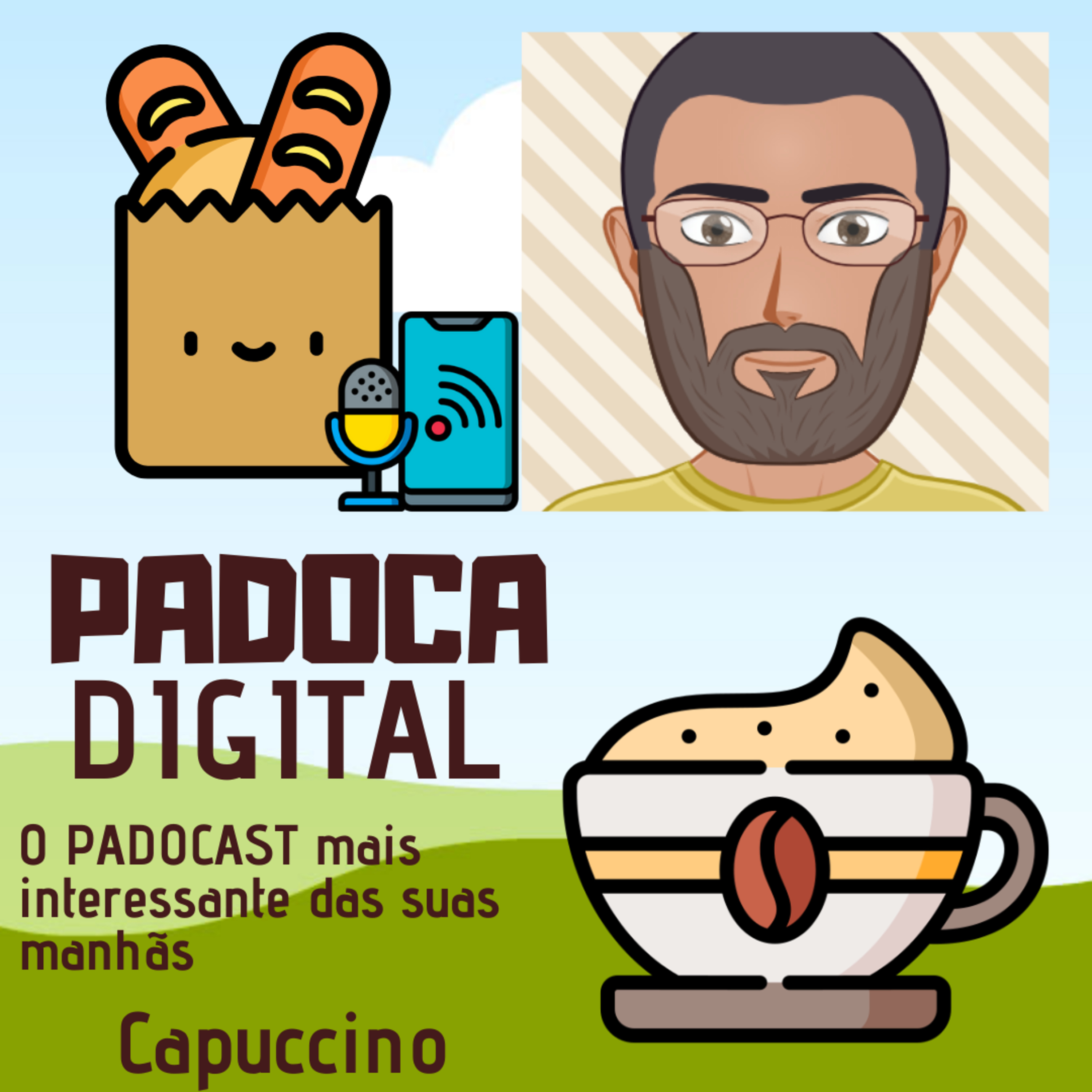 ☕🎸Dose de Capuccino - Gustavo Vidotti - Zé e a storia design✍ episode artwork