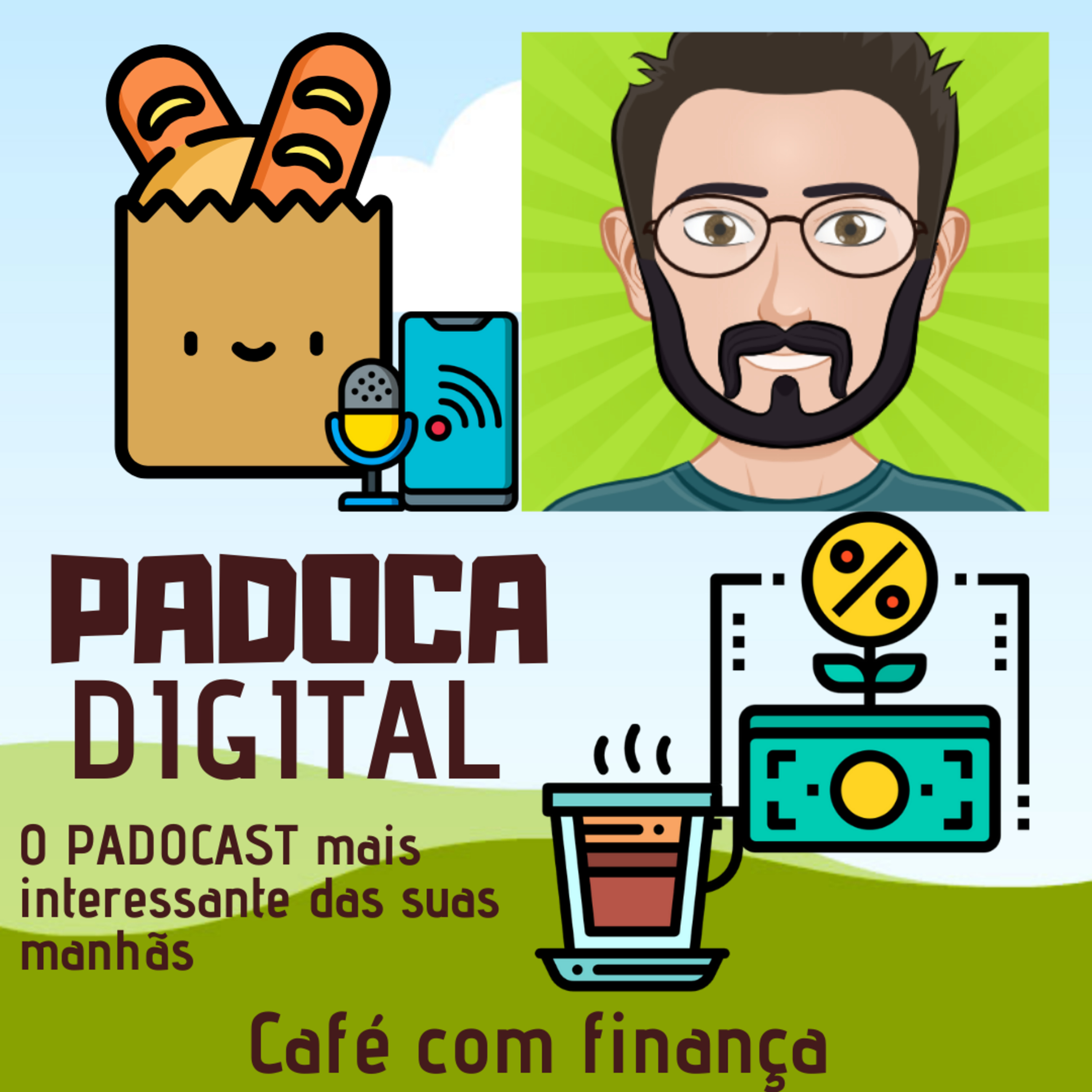 ☕💰🎷Café com finança - Thiago Tossi - Você tem um fundo de emergência?💸🤦🏻‍♂ episode artwork