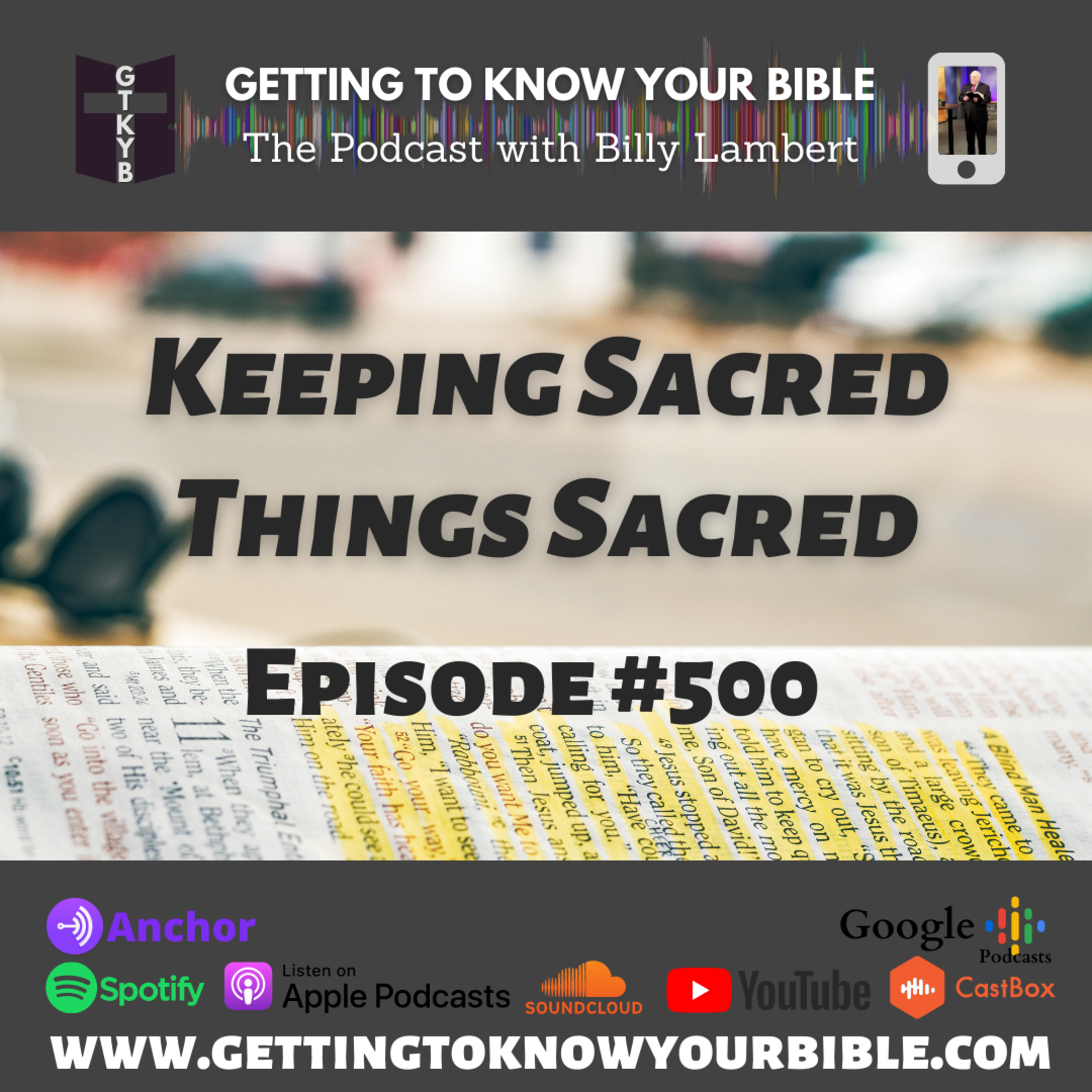 Keeping Sacred Things Sacred episode artwork