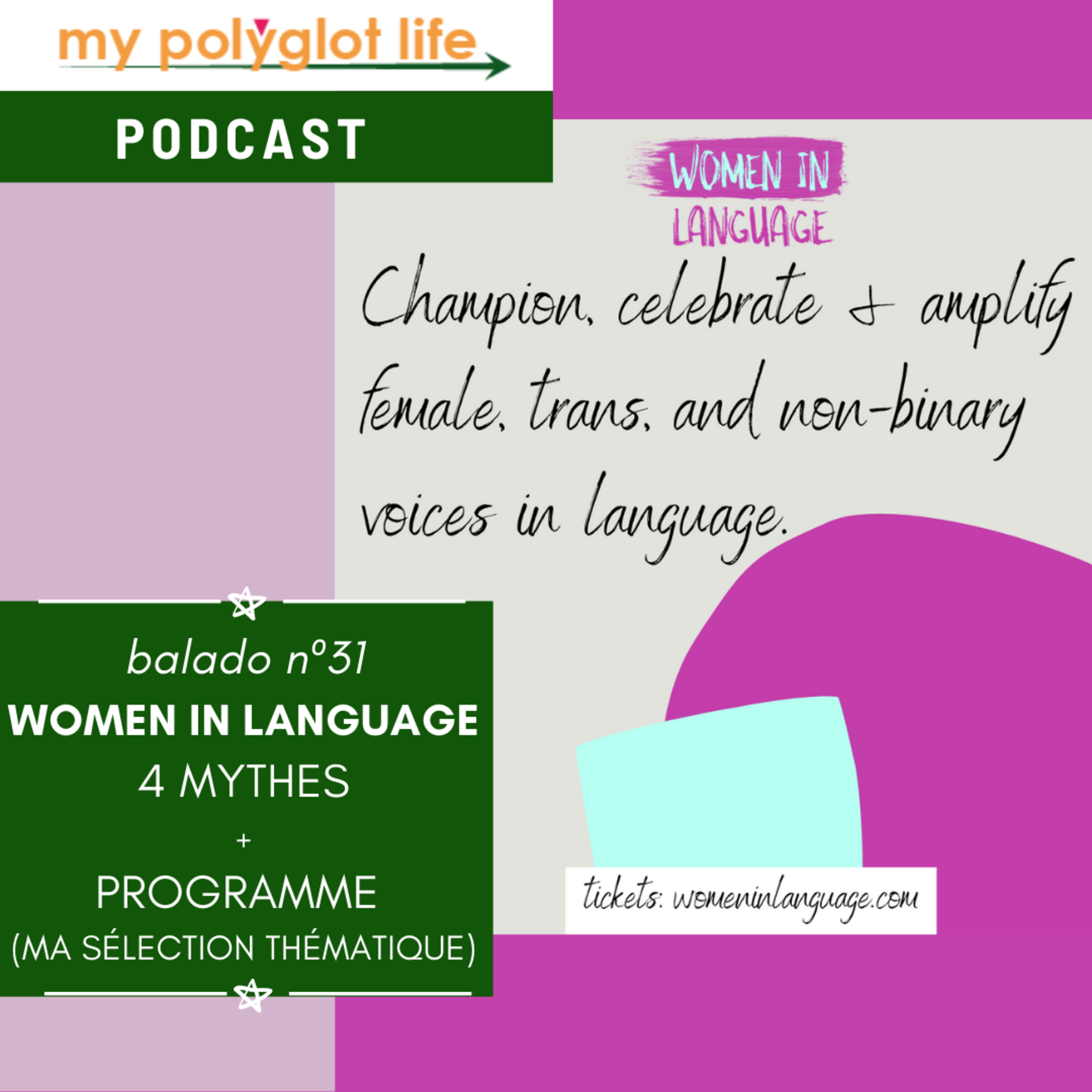 Women in Language conference: 4 mythes et sélection thématique 2021 episode artwork