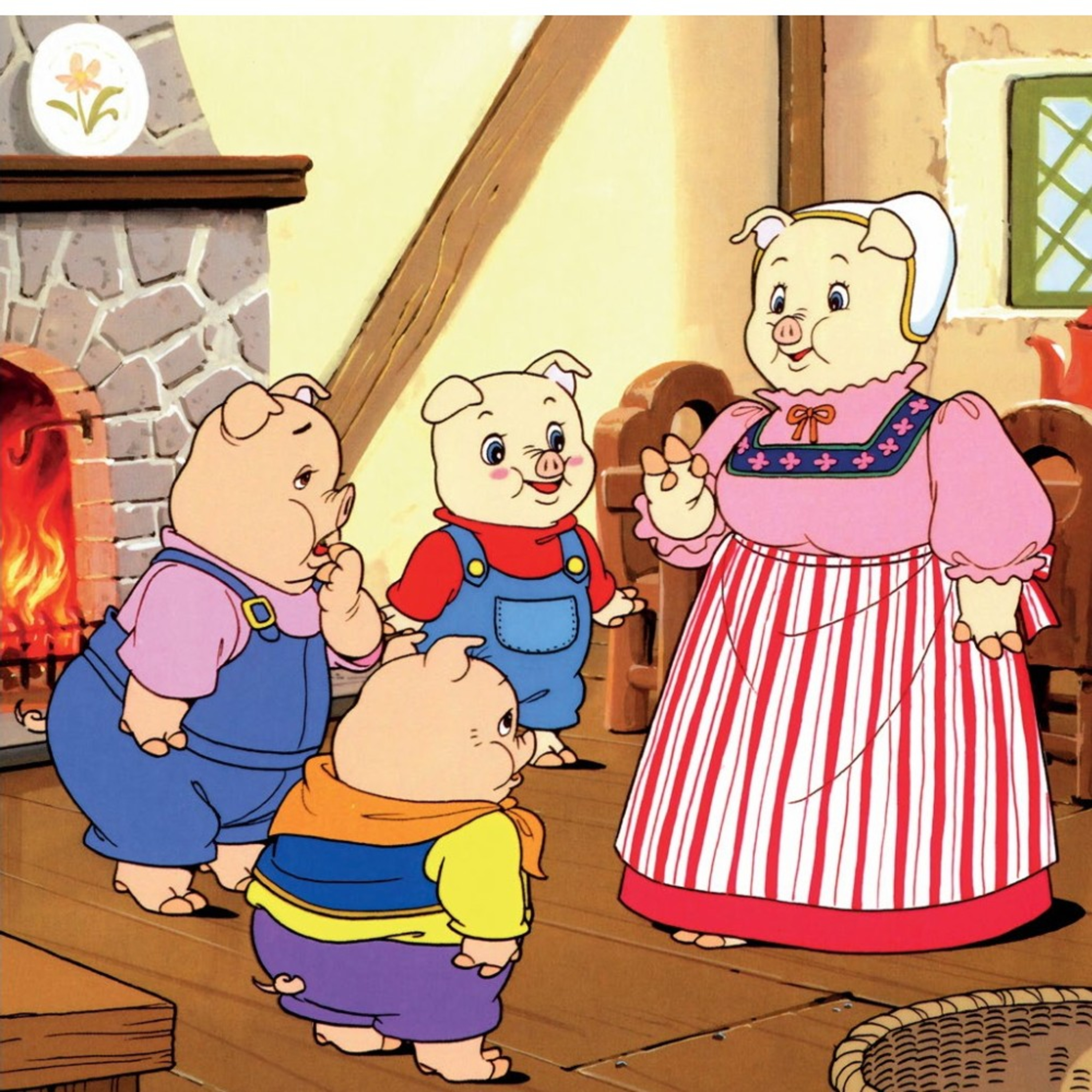 Three baby pigs | سه بچه خوک episode artwork