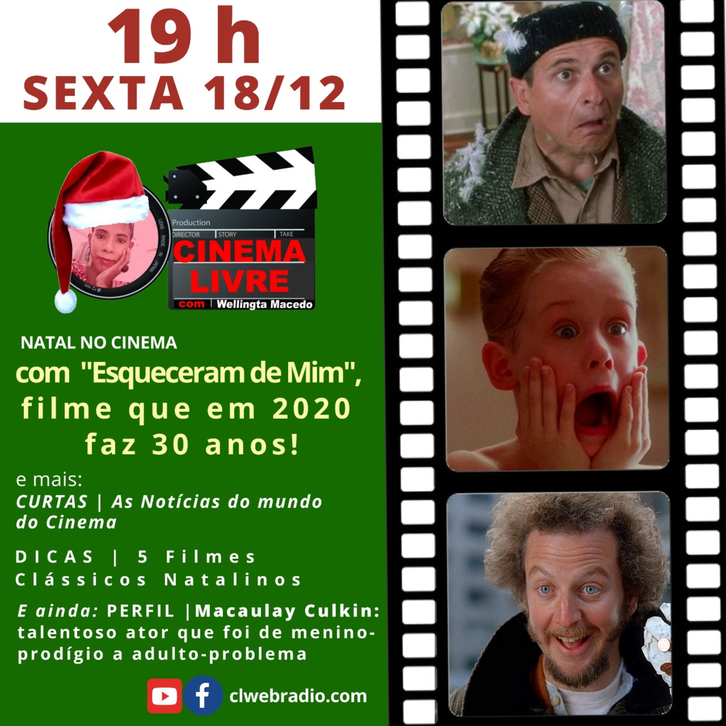 CINEMA LIVRE | NATAL NO CINEMA com o filme "ESQUECERAM DE MIM", que faz em 2020, 30 anos episode artwork