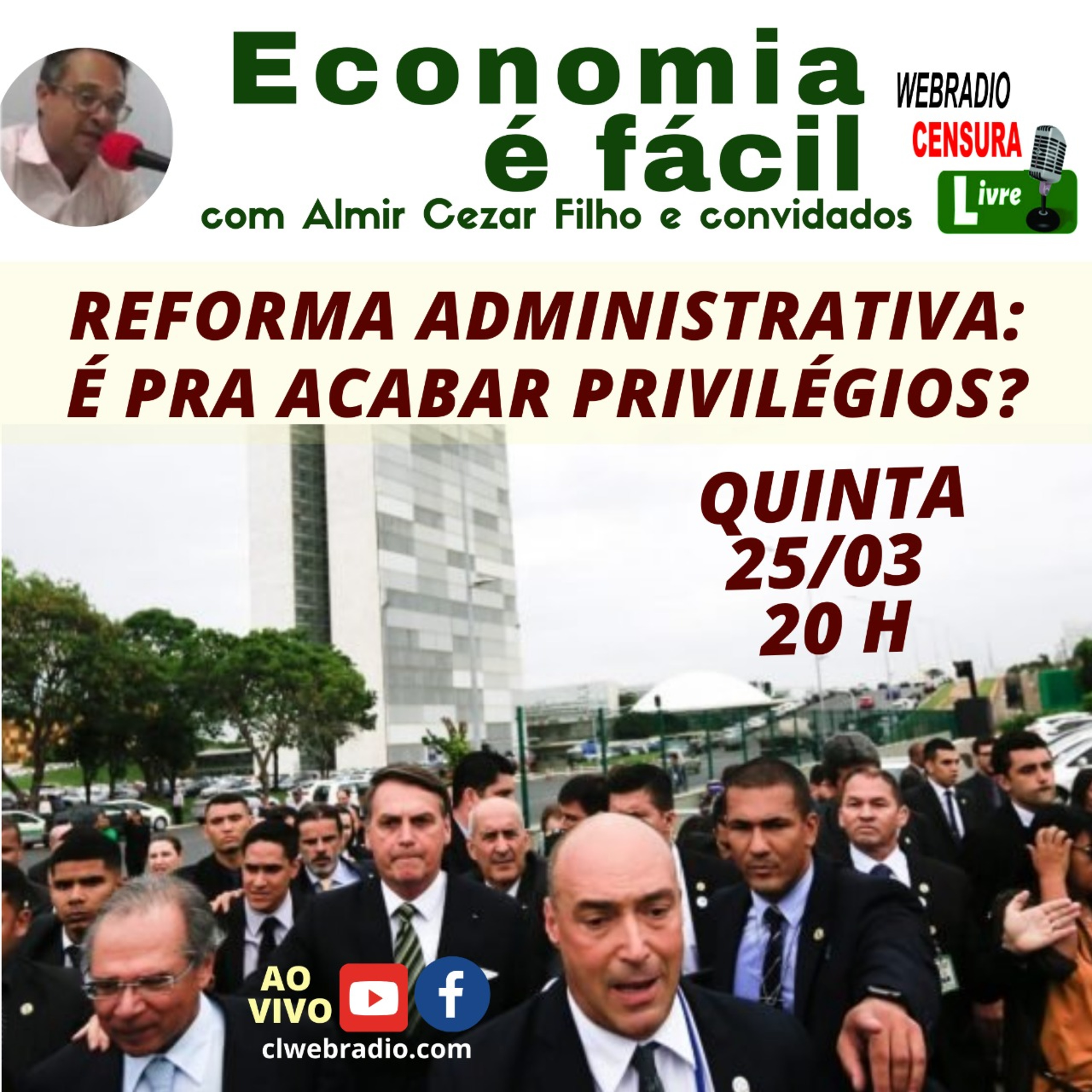 ENTREVISTA | Reforma Administrativa é pra combater privilégios? Com Israel Luz, do ILAESE (2ª parte) episode artwork