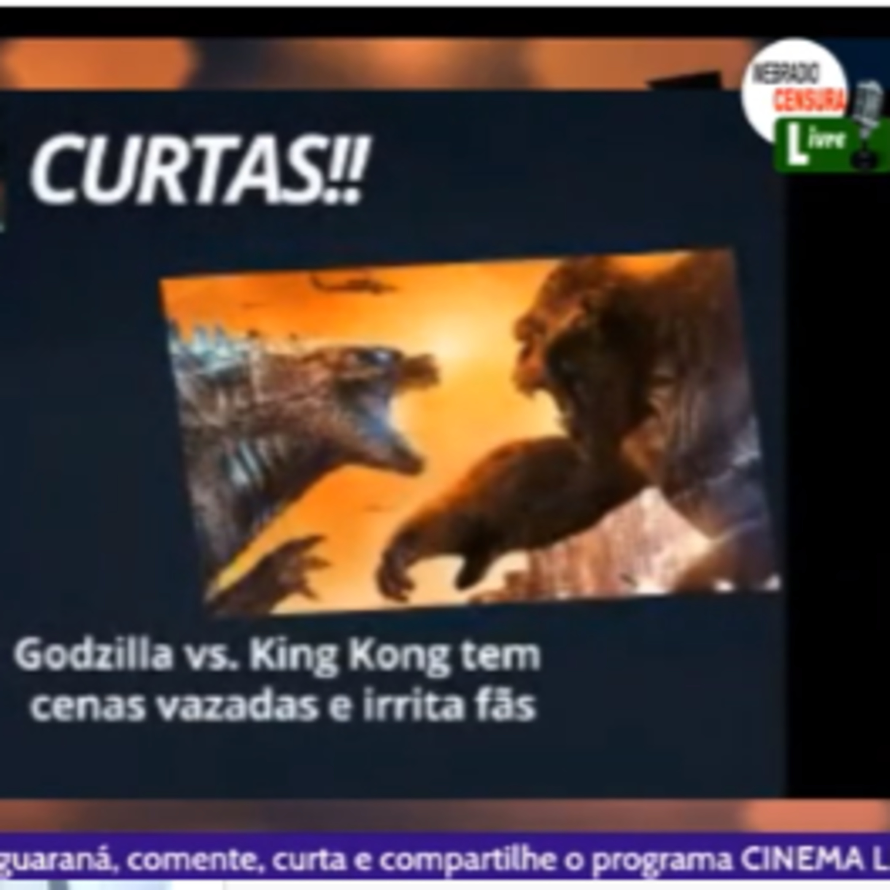 CINEMA LIVRE | CURTAS, notícias do mundo do cinema (02/04) episode artwork