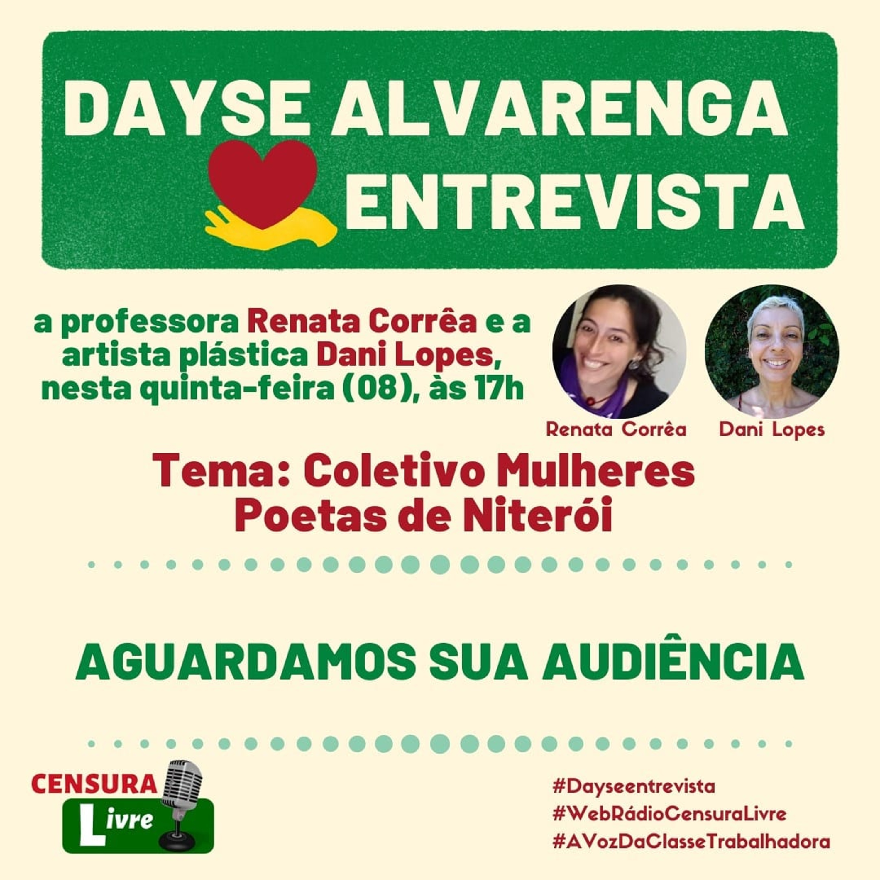 Dayse Alvarenga Entrevista | Coletivo Mulheres Poetas de Niterói (8/04) episode artwork