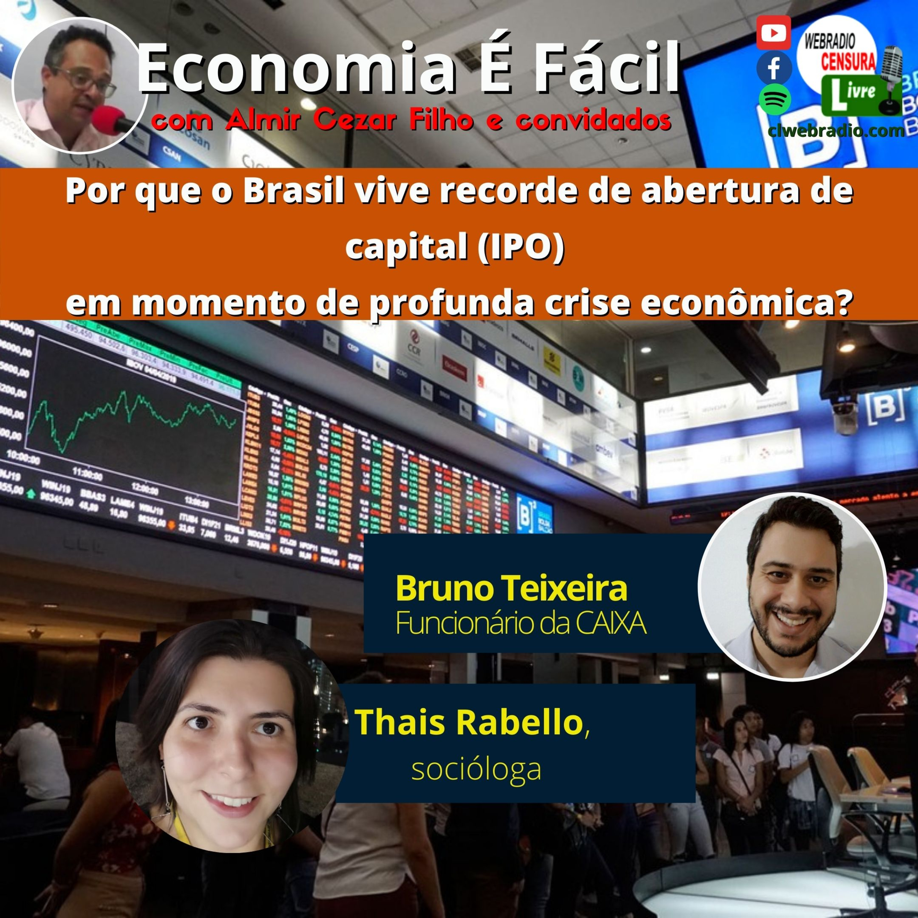 Por que o Brasil vive recorde de abertura de capital (IPO) em momento de profunda crise econômica? episode artwork