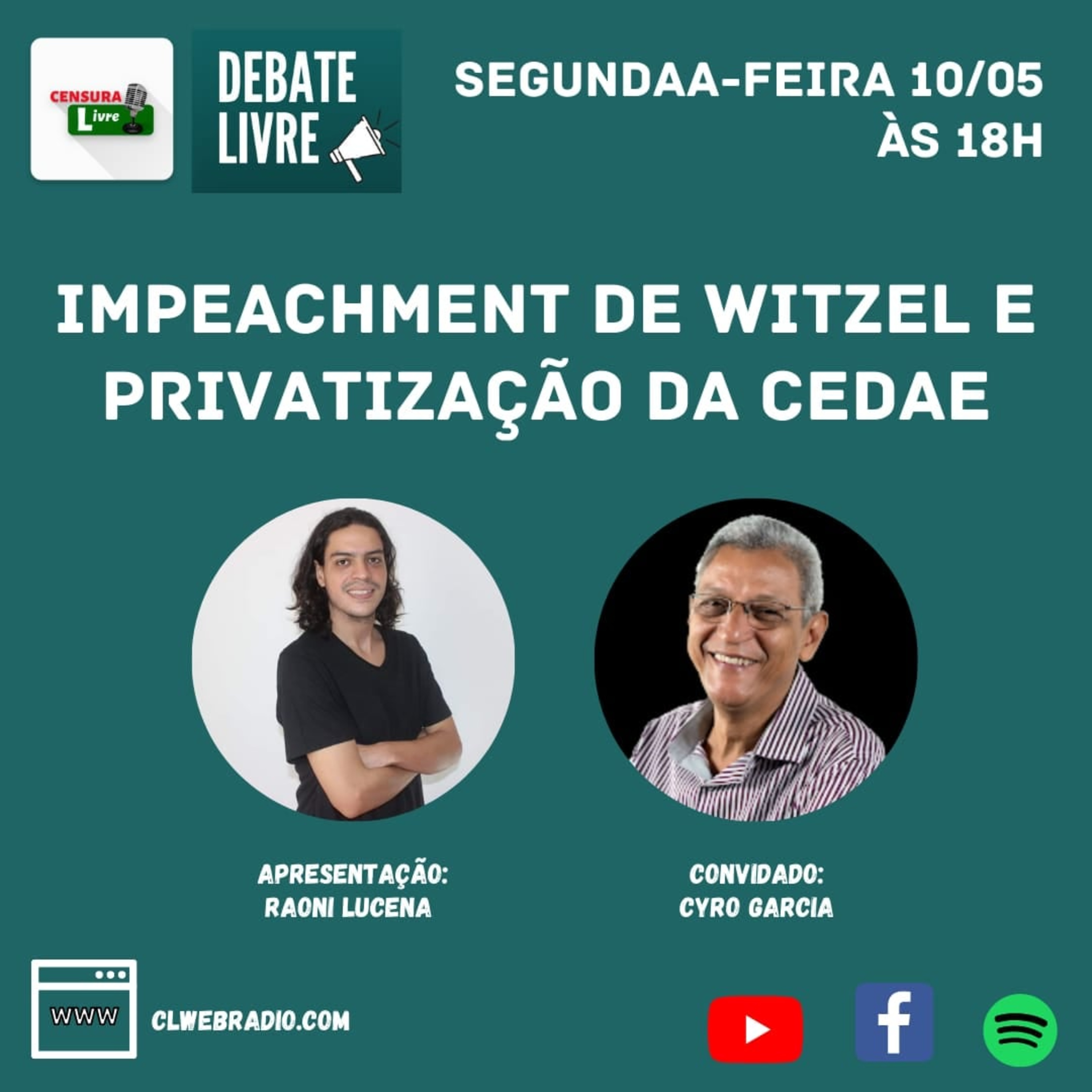 Debate Livre Impeachment de Witzel e privatização da Cedae (10/05) episode artwork