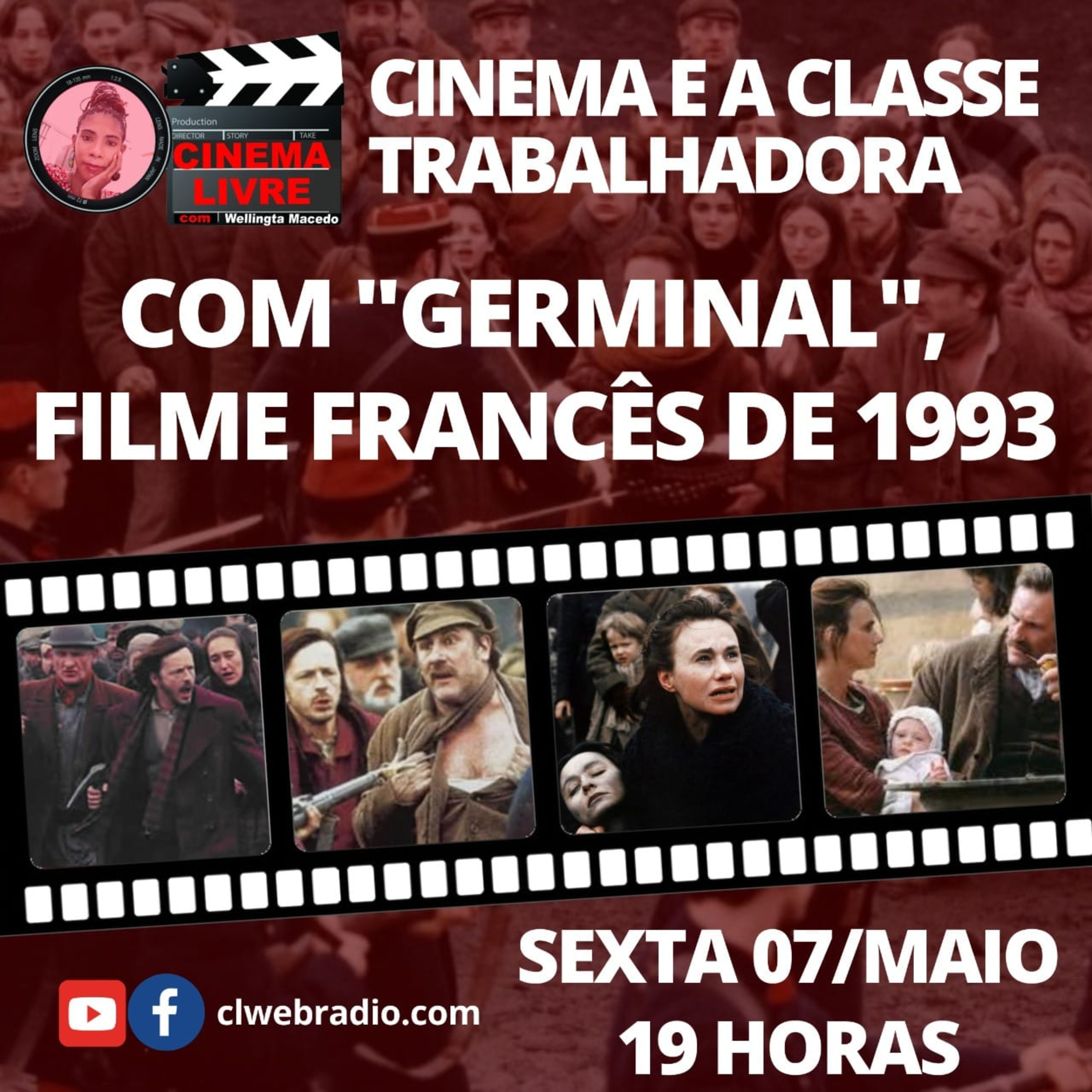 Cinema Livre | Cinema e a Classe Trabalhadora, com “Germinal” - filme francês de 1993 (07/05) episode artwork