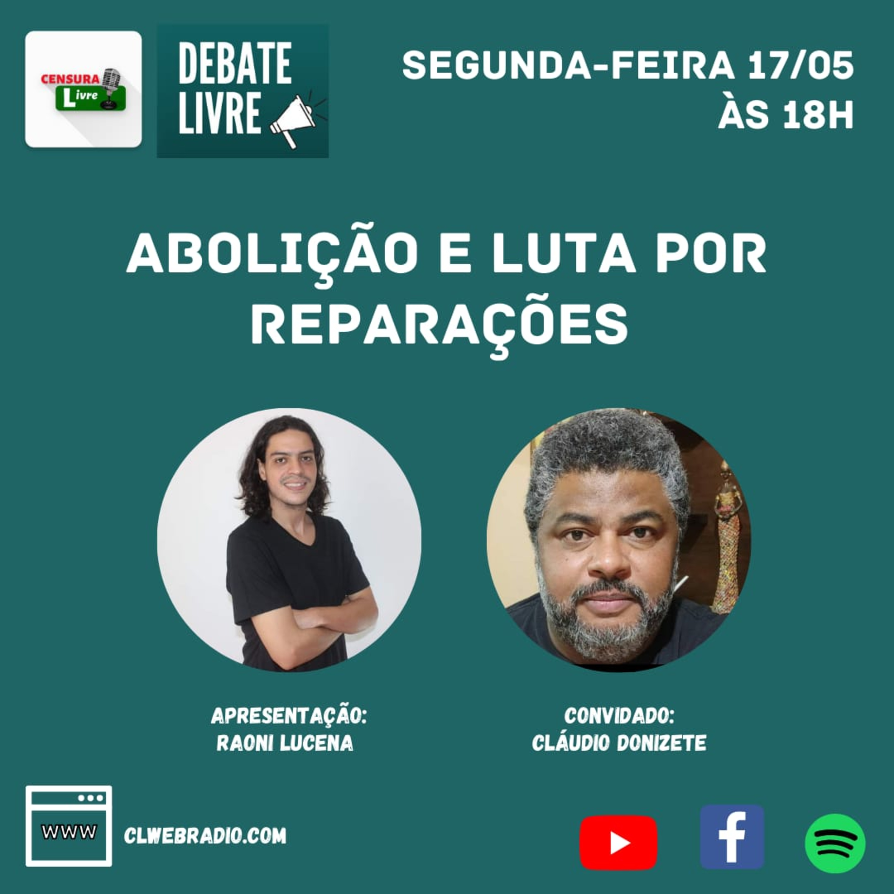 Debate Livre Abolição e Luta por Reparações (17/05) episode artwork