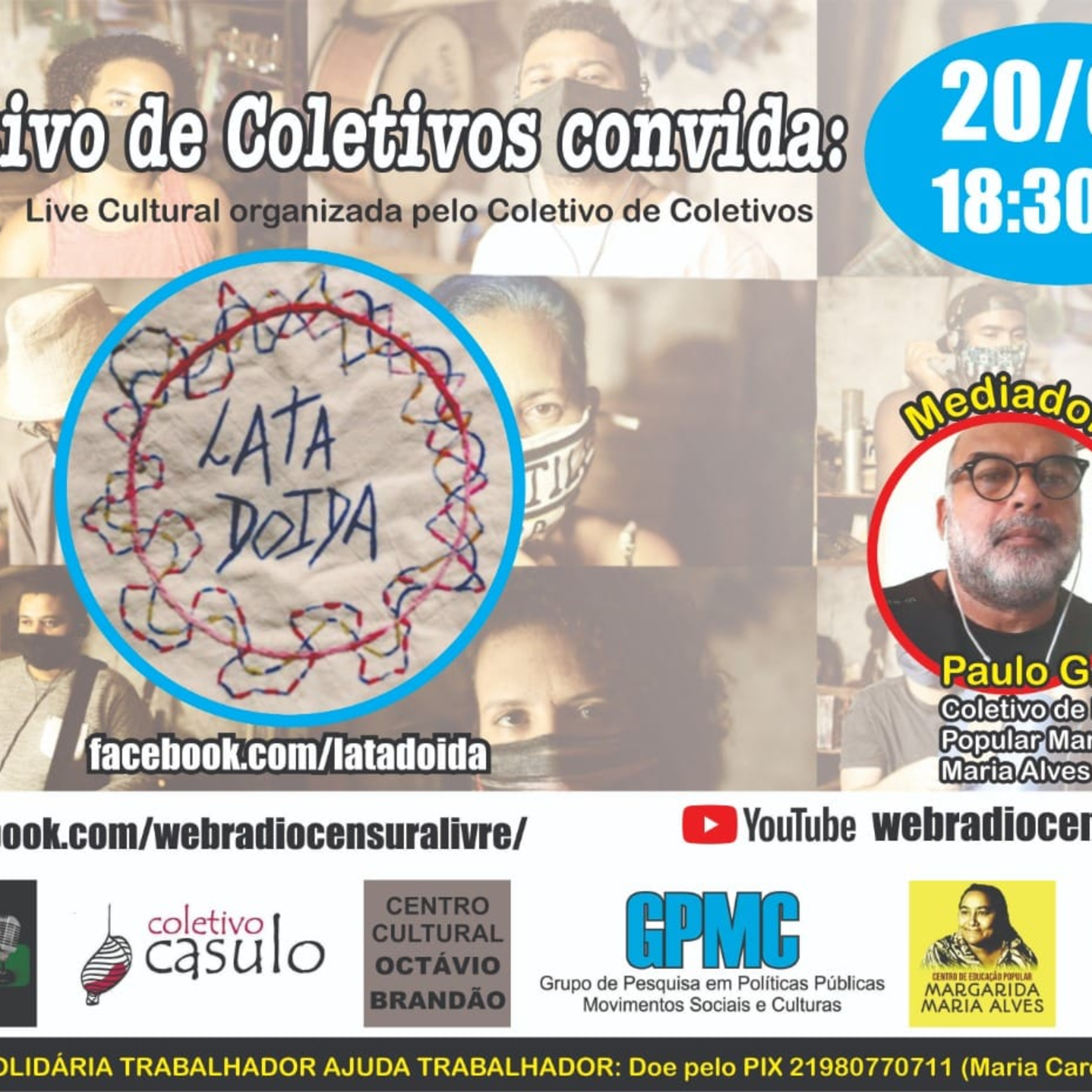 Live Cultural | Ponto de Cultura Lata Doida (20/05) episode artwork