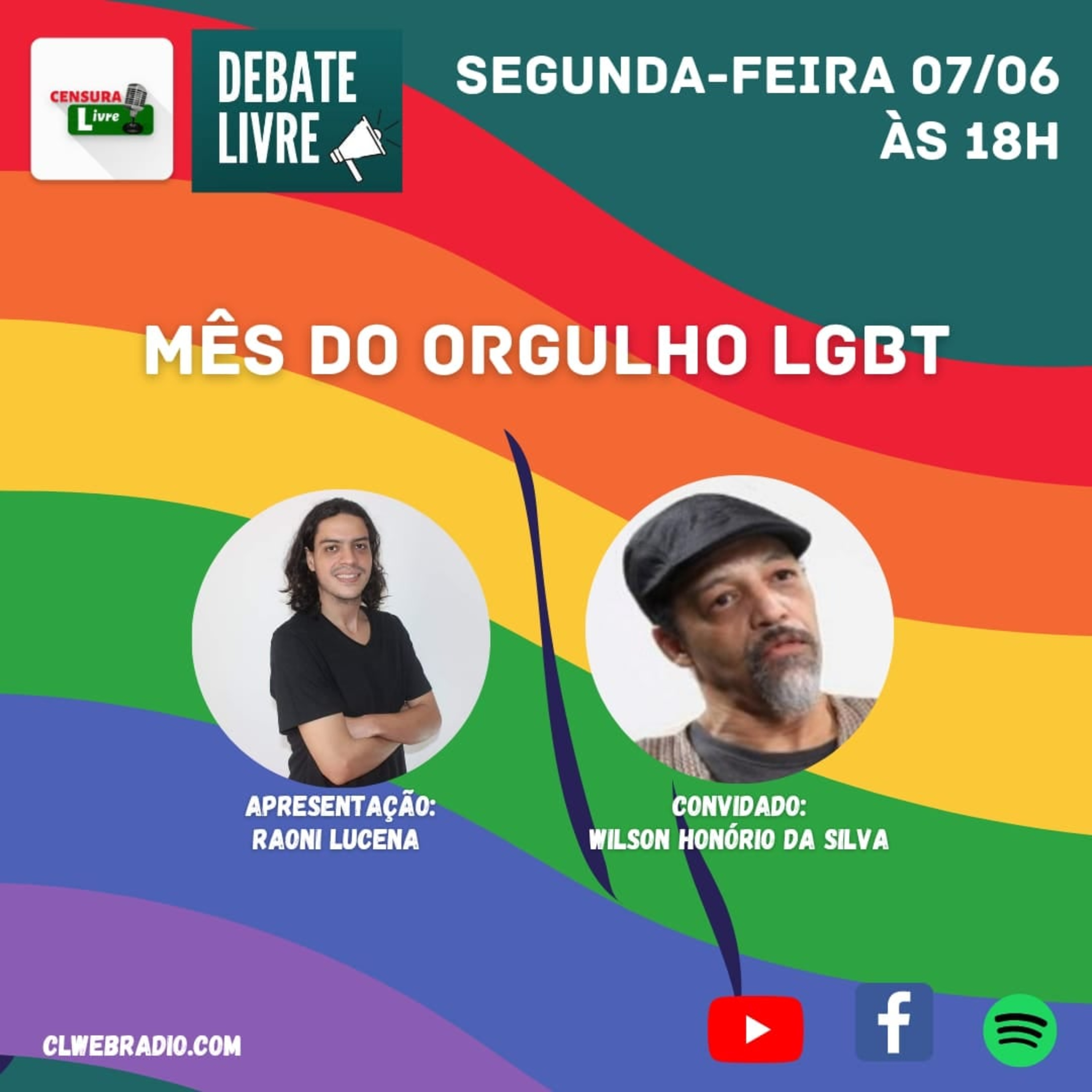 Debate Livre Junho é o mês do Orgulho LGBT! (07/06) episode artwork