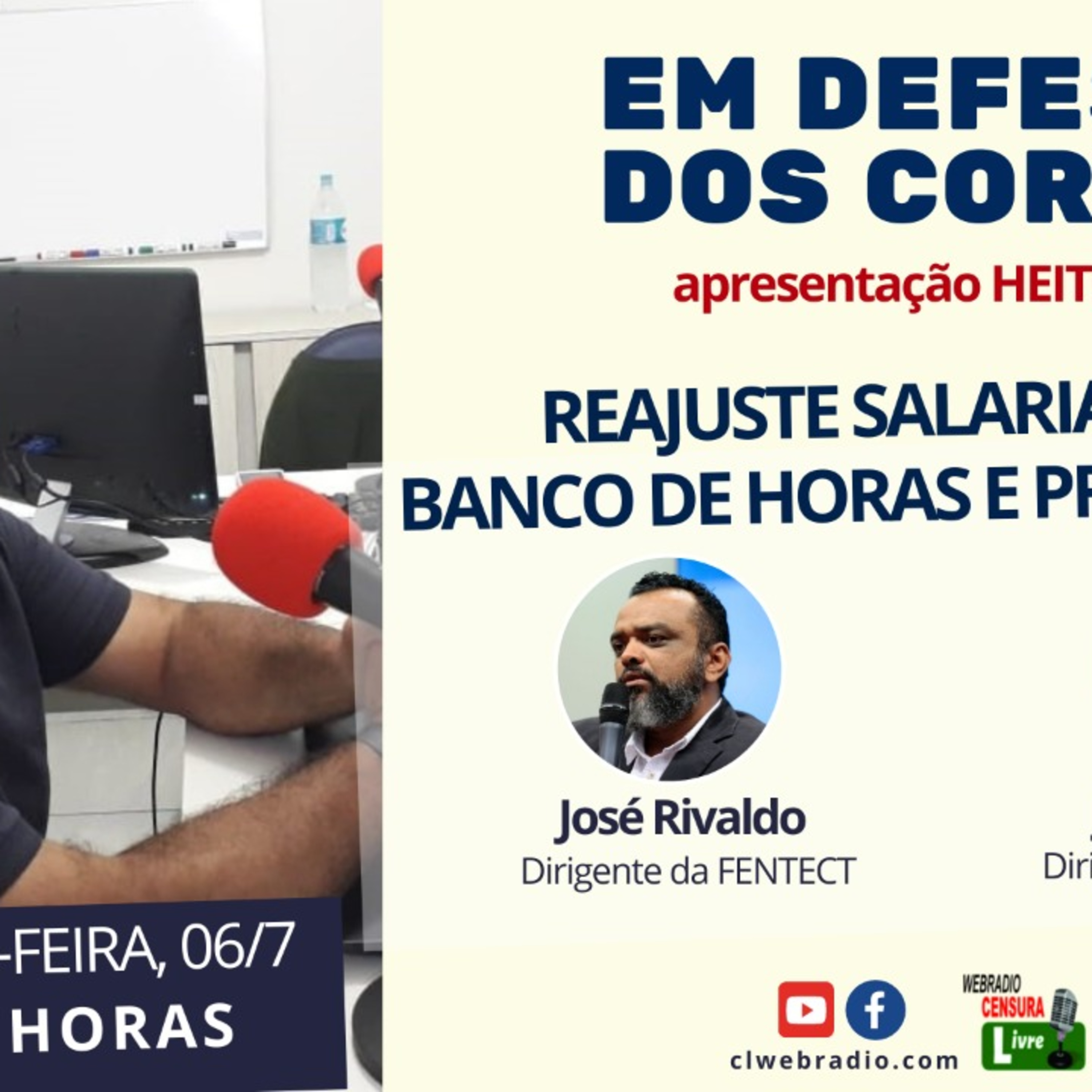 Em Defesa dos Correios | Reajuste salarial zero, banco de horas e privatização (06/07) episode artwork