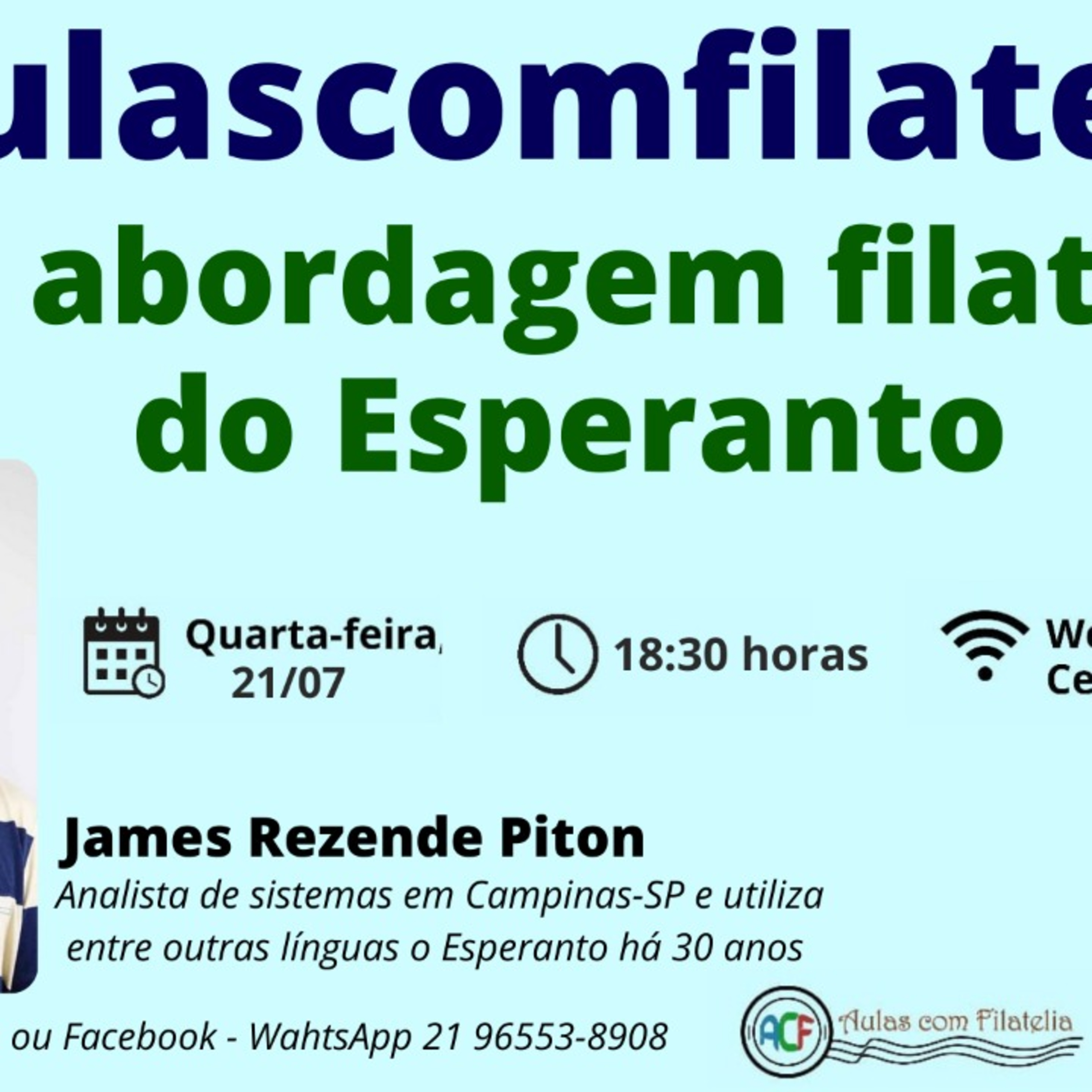 Aulas com Filatelia | Uma abordagem filatélica do esperanto (21/07) episode artwork