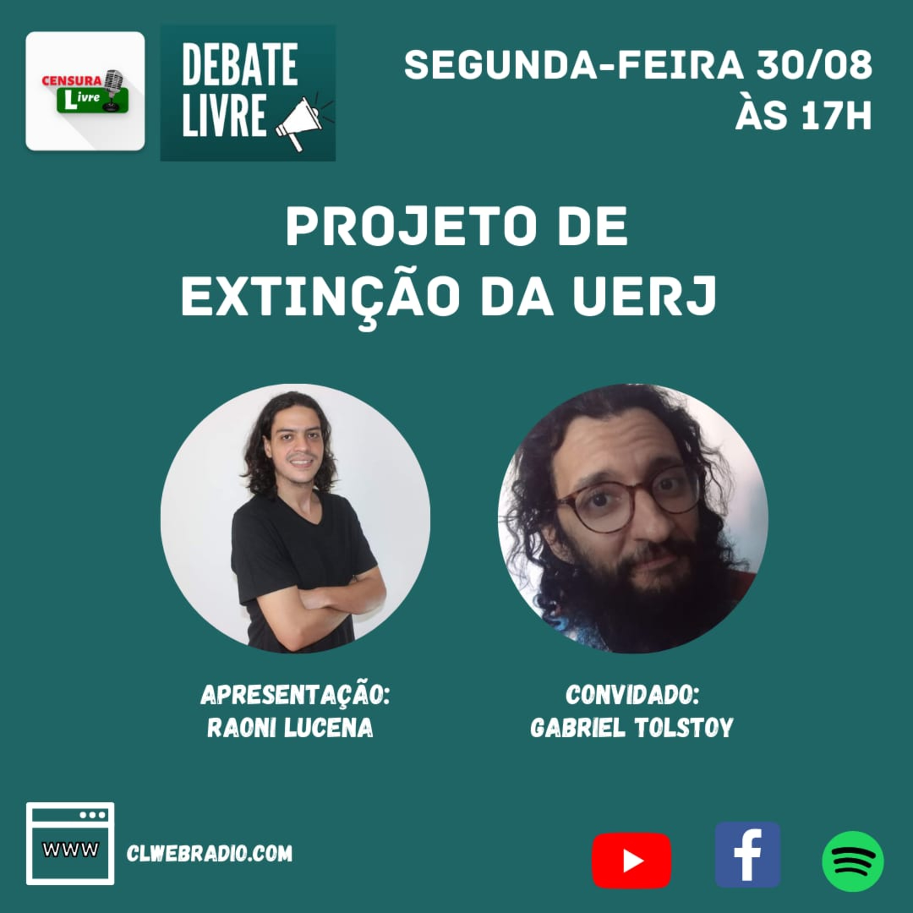 Debate Livre - Projeto de extinção da UERJ (30/08/21) episode artwork
