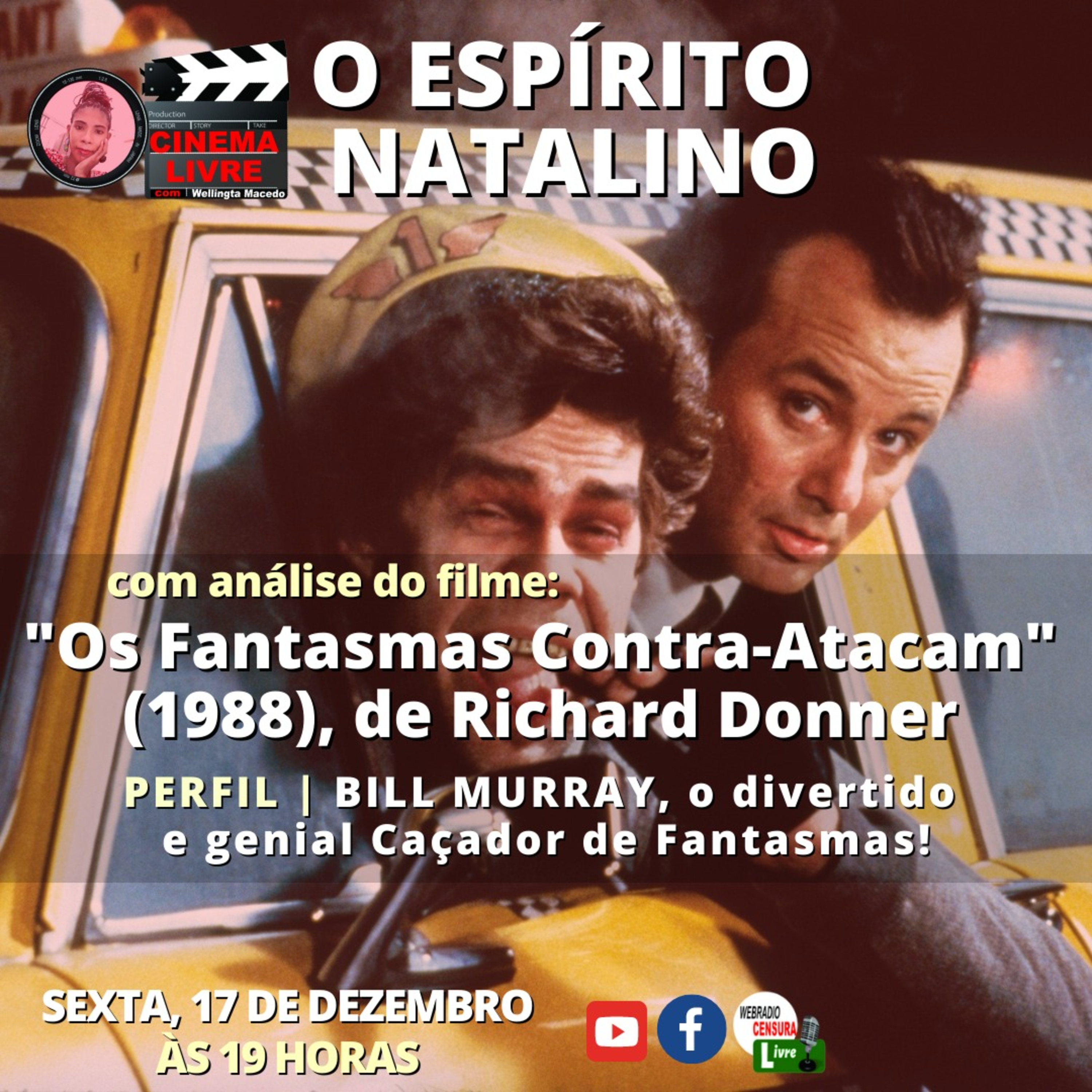 Cinema Livre | O espírito natalino, com o filme “Os Fantasmas Contra-atacam” (1988) Richard Donner 17 12 21 episode artwork