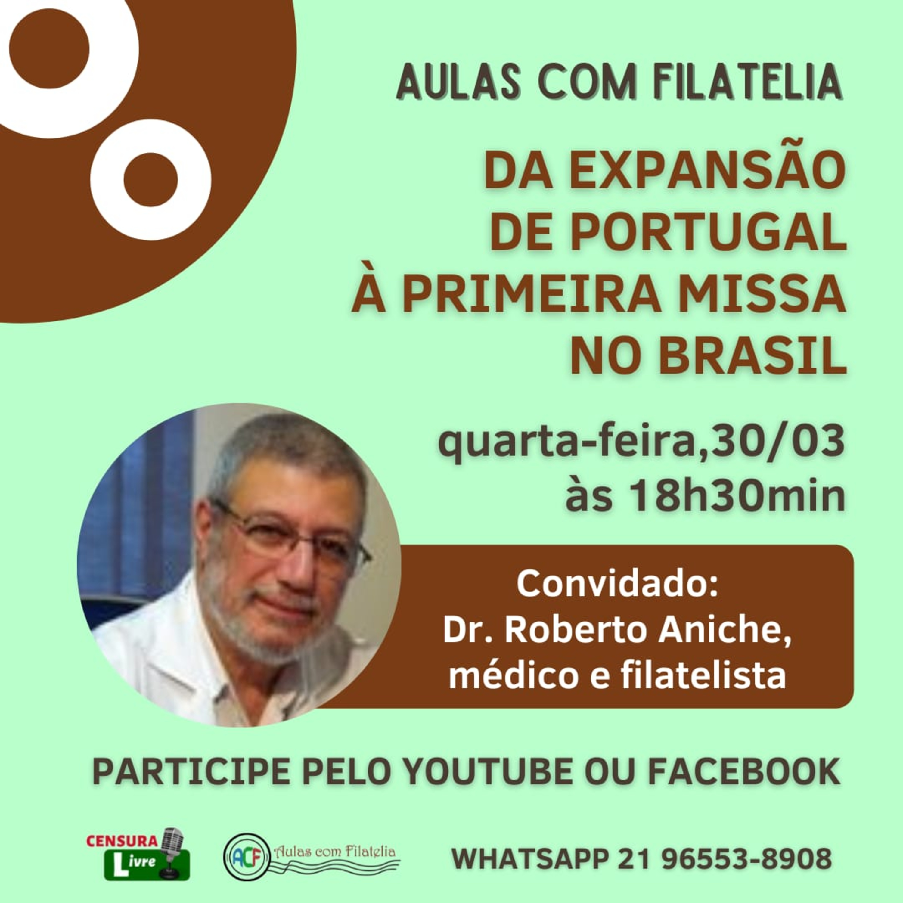 AULAS COM FILATELIA | DA EXPANSÃO DE PORTUGAL A PRIMEIRA MISSA NO BRASIL episode artwork