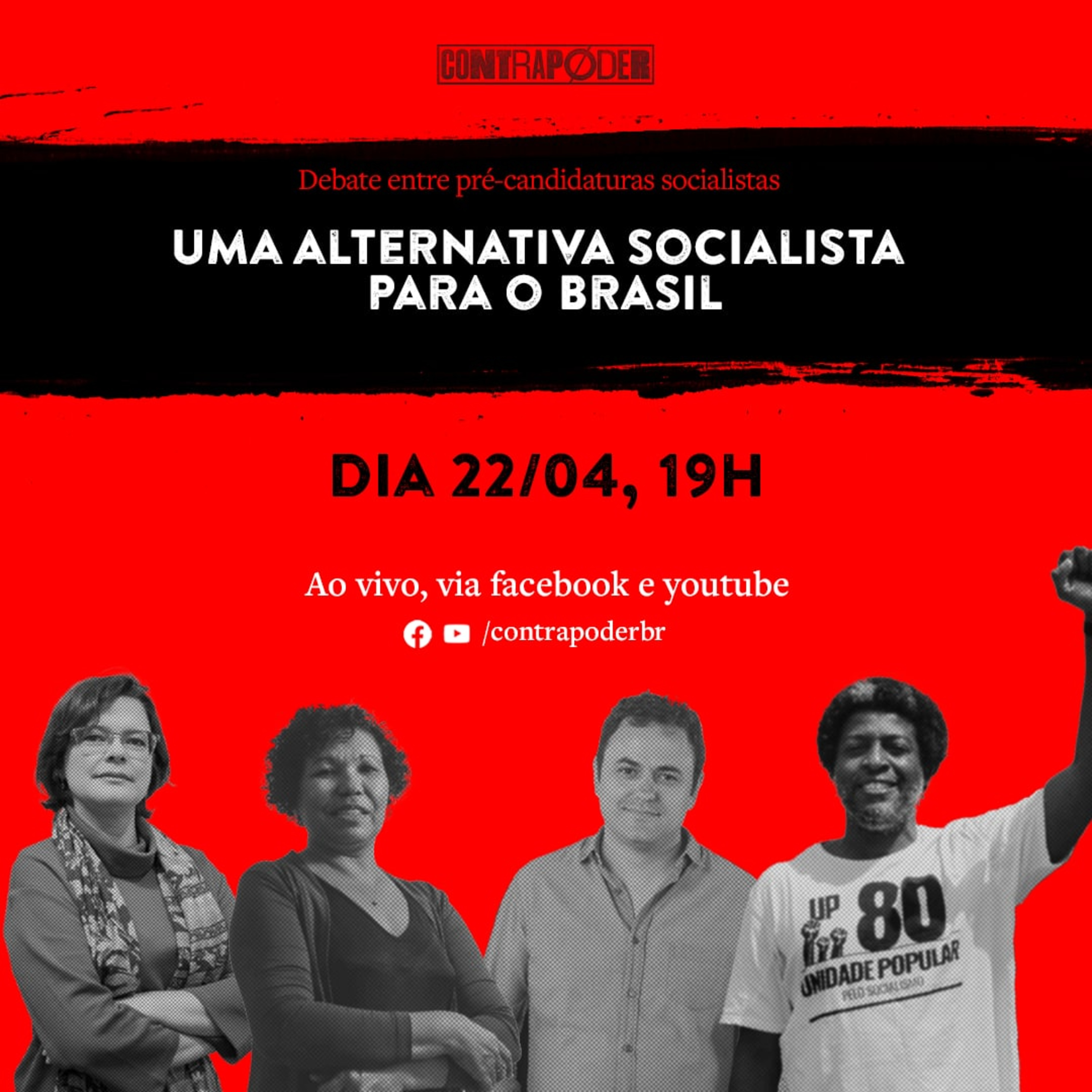 Retransmissão 🚩 Debate: Uma alternativa socialista para o Brasil! (22/4) episode artwork