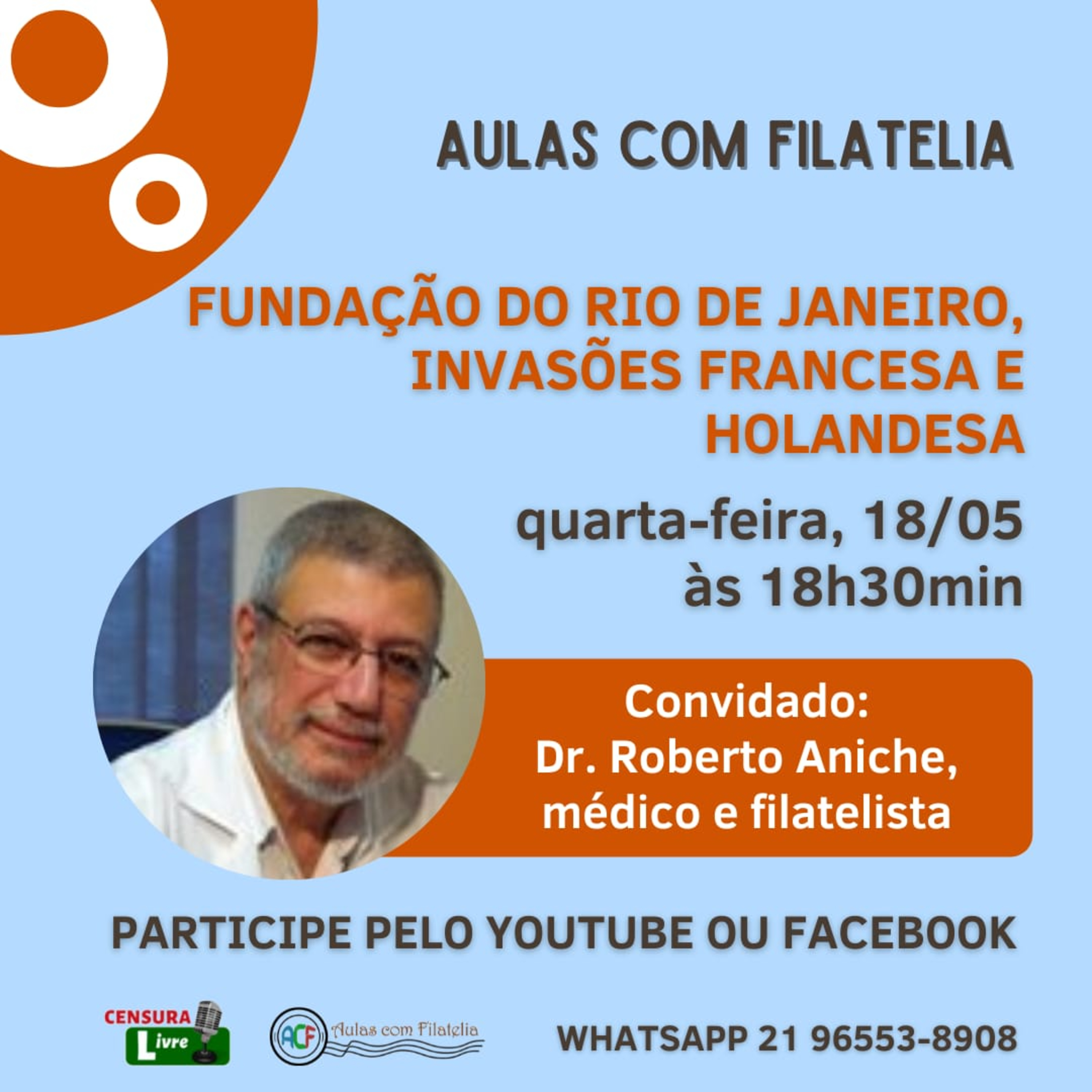 AULAS COM FILATELIA | FUNDAÇÃO DO RIO DE JANEIRO, INVASÕES FRANCESA E HOLANDESA episode artwork