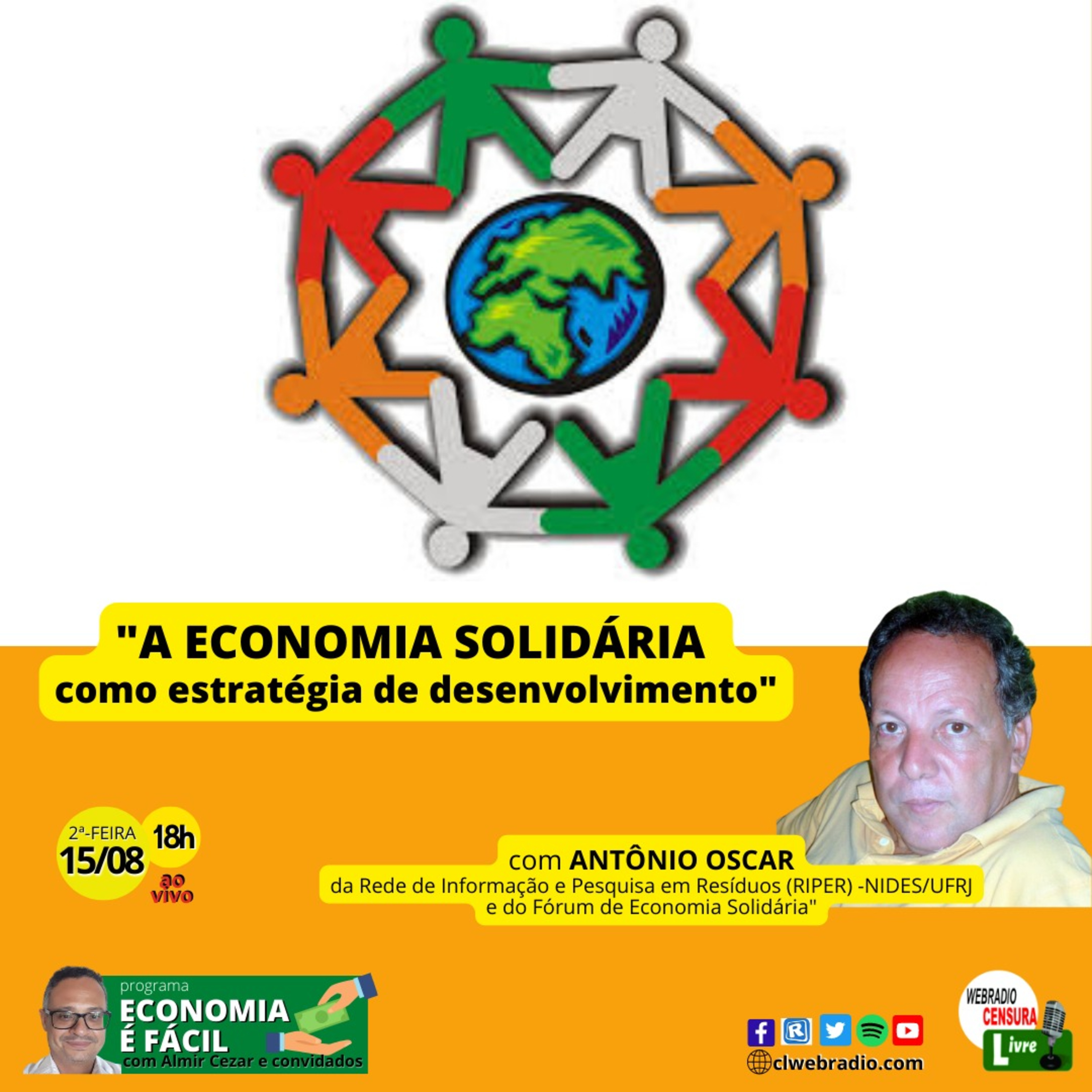 ECONOMIA É FÁCIL | A Economia Solidária como estratégia de desenvolvimento episode artwork
