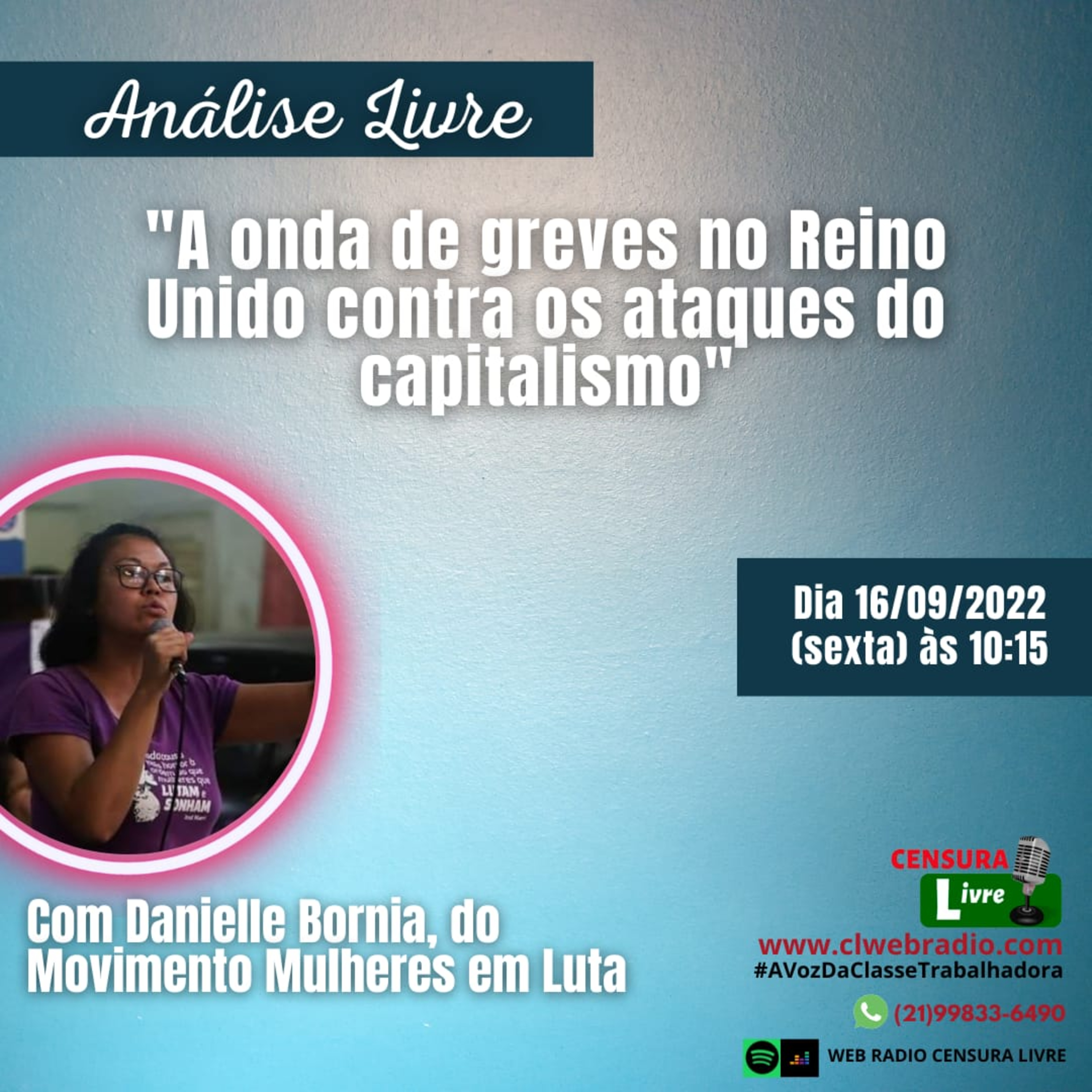 ANÁLISE LIVRE - A onda de greves no Reino Unido contra os ataques do Capitalismo (16/09) episode artwork