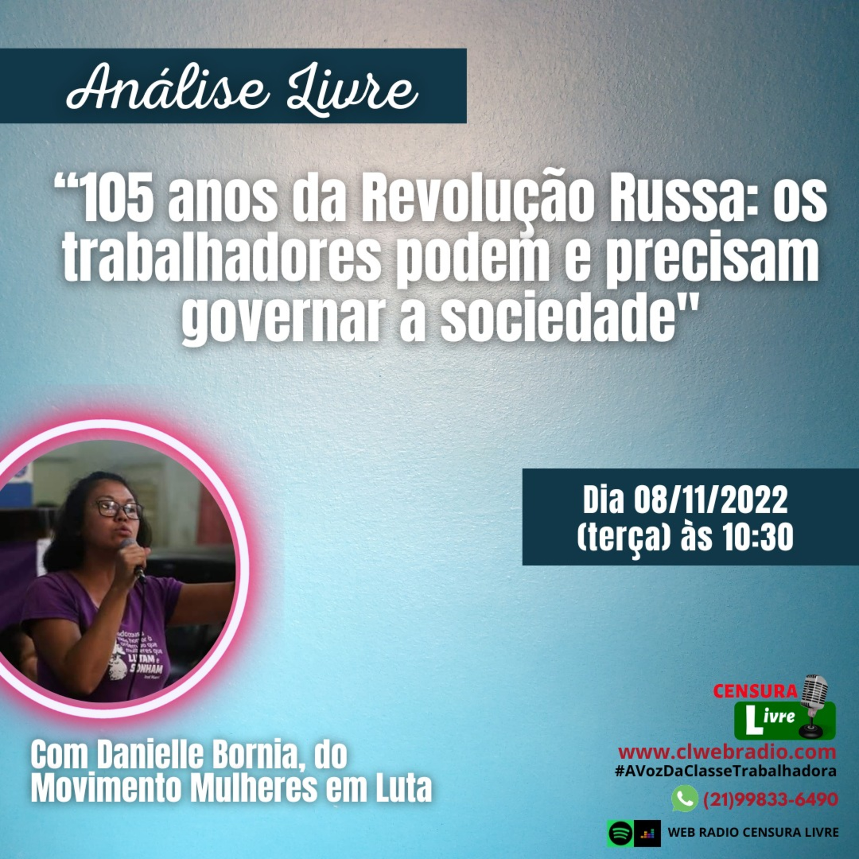 ANÁLISE LIVRE – 105 anos da Revolução Russa: os trabalhadores podem e precisam governar a sociedade (8/11)  episode artwork