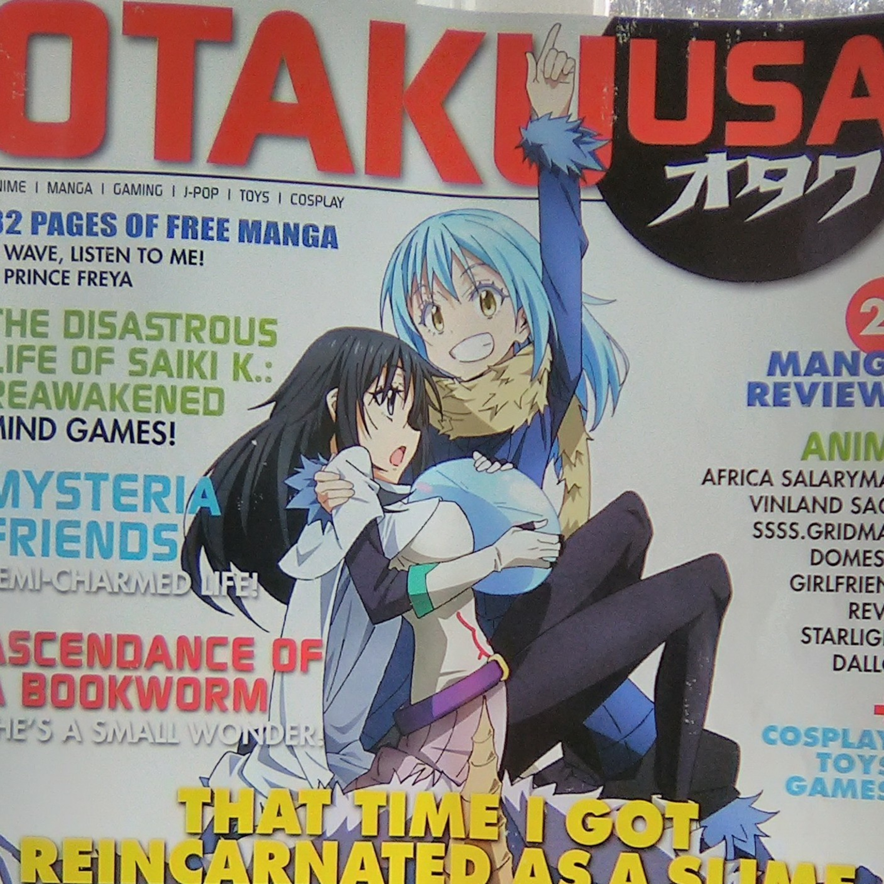 Revista OtakuUSA mes de Abril 2020 Delirante Otaku analiza
