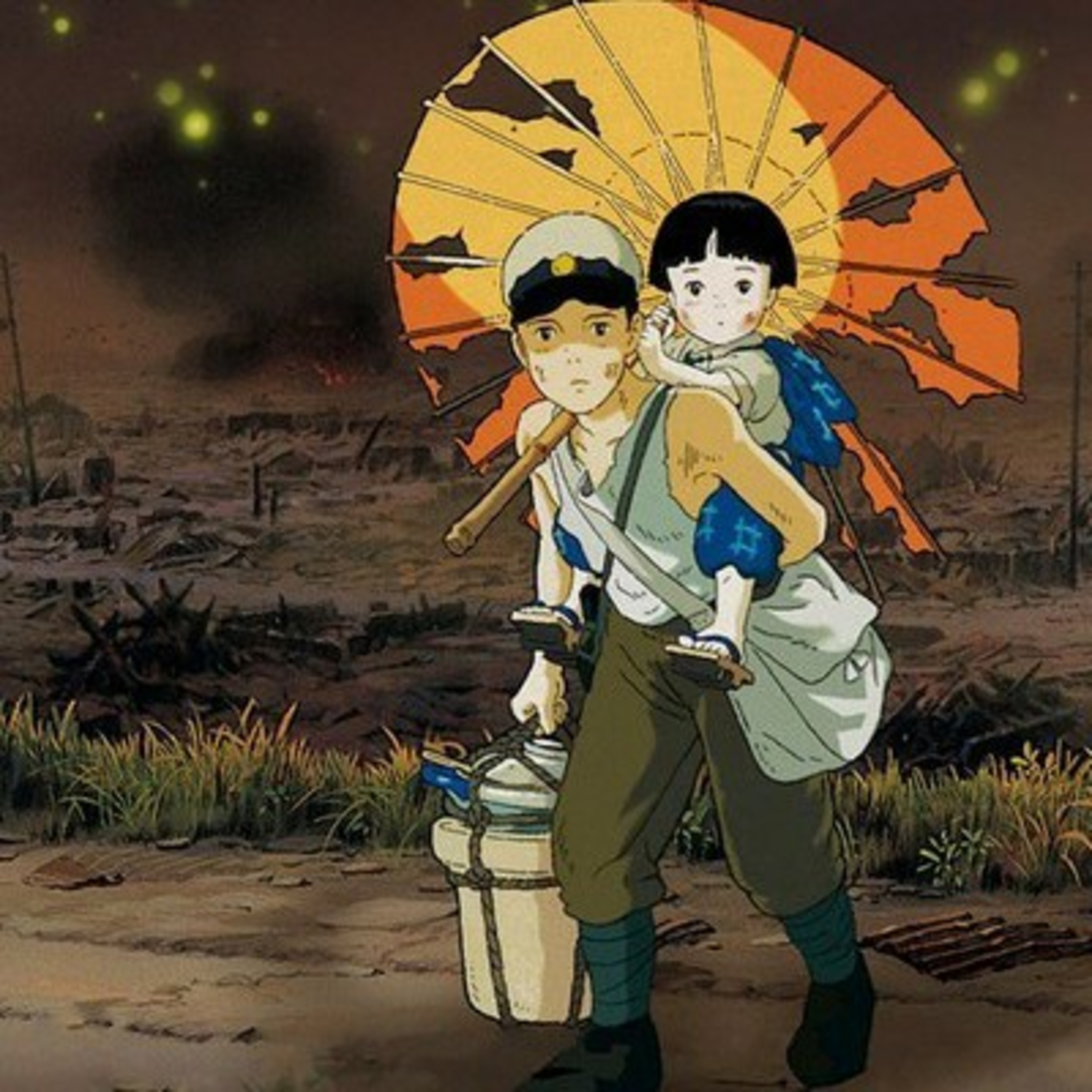 Graveyard of the fireflies español anime episode artwork