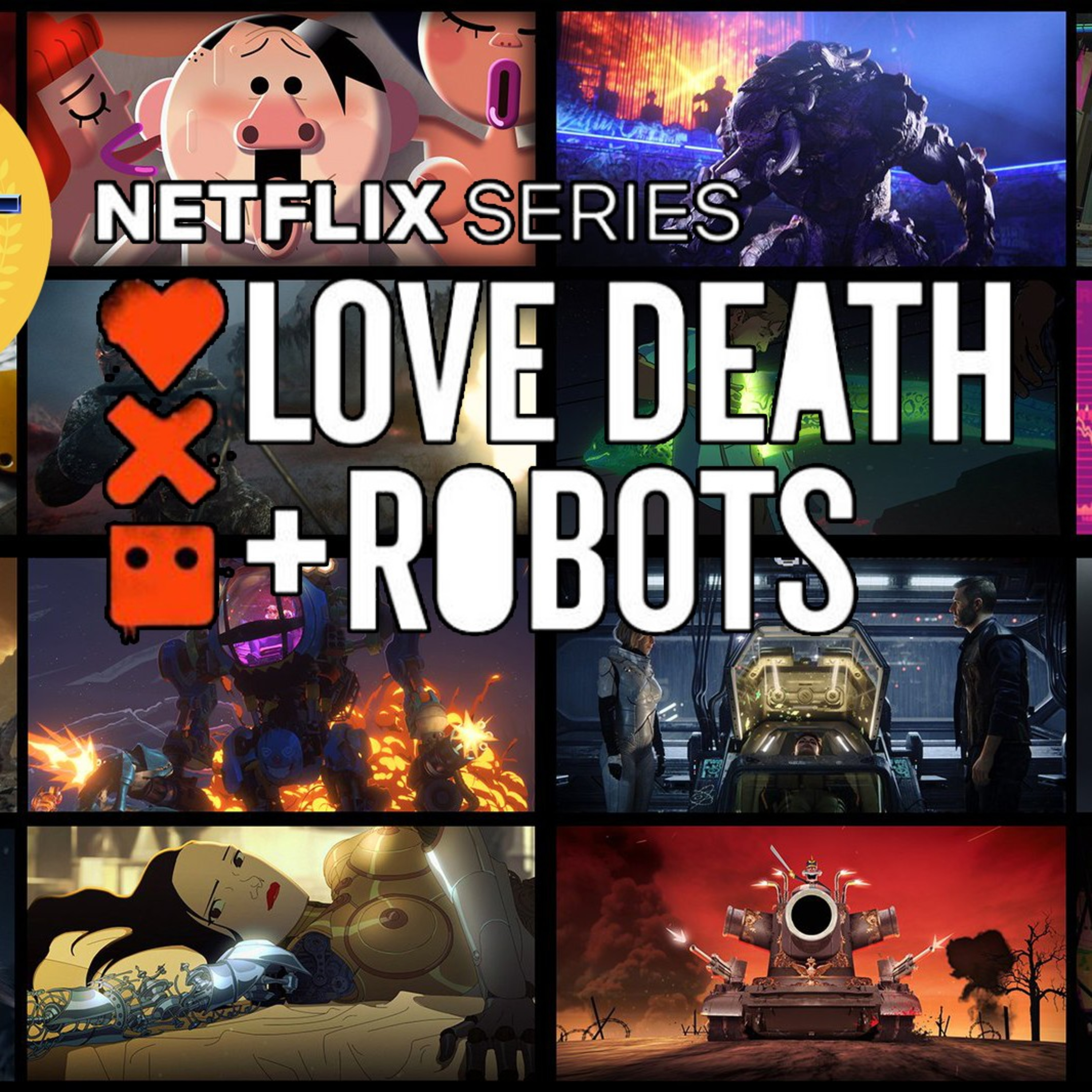 Amor muerte y robots anime original de Netflix  episode artwork