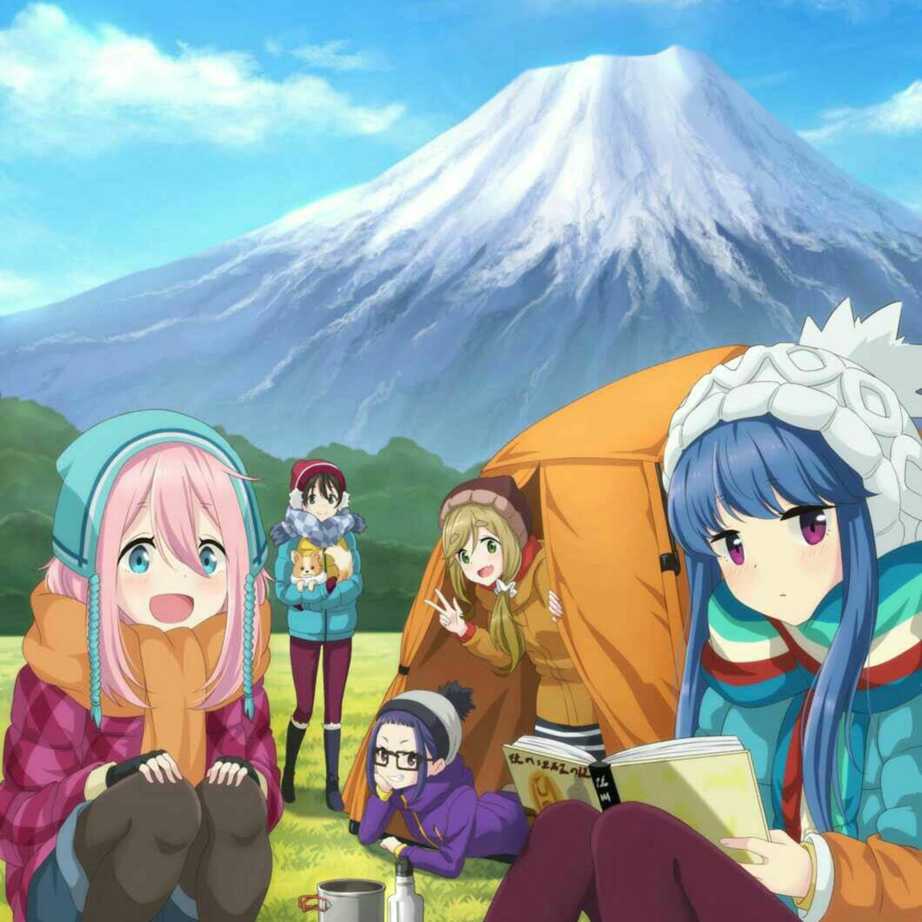 Campamento relajante anime episode artwork