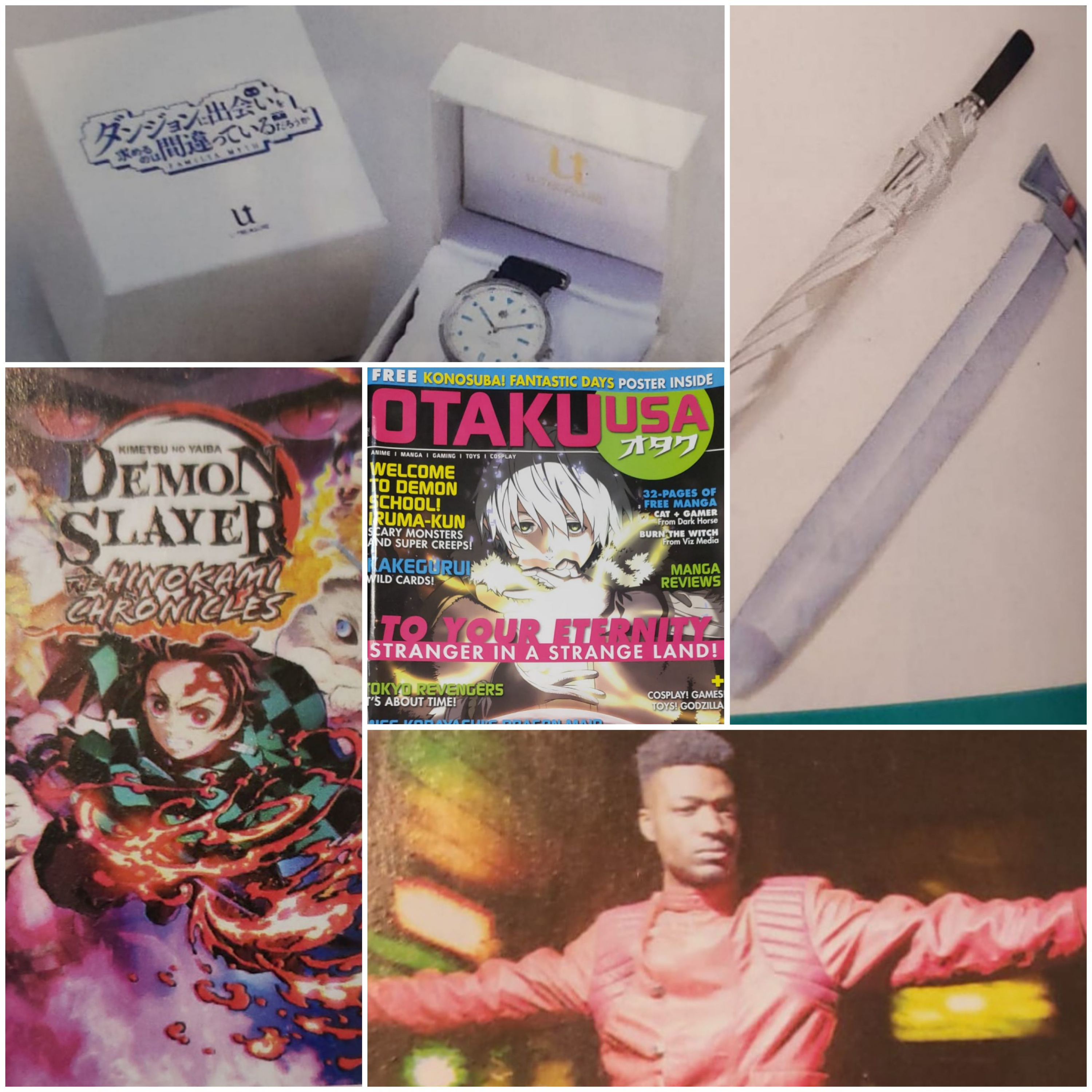 Revista anime OtakuUSA diciembre 2021 episode artwork
