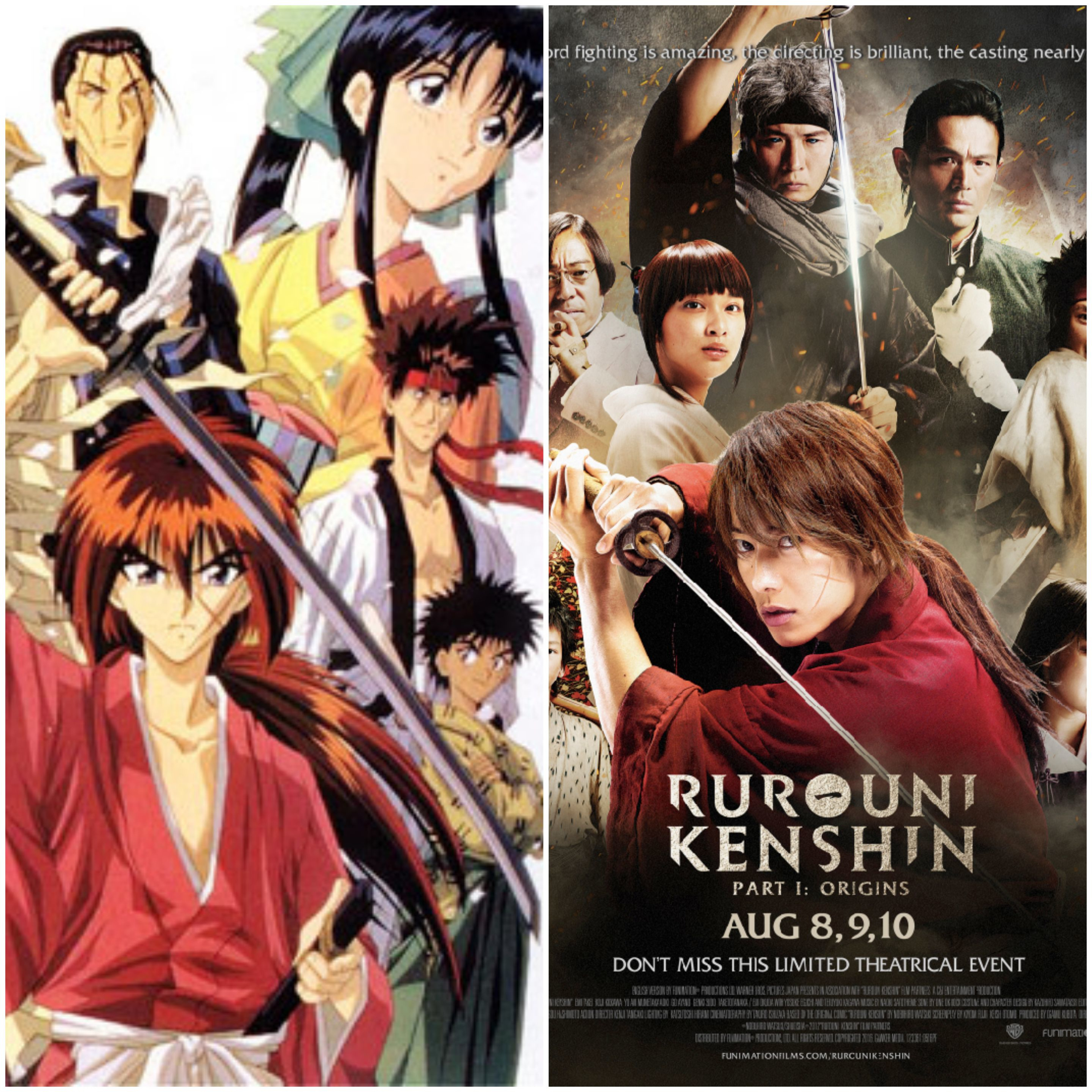 Samurai X Orígenes pelicula y anime  episode artwork