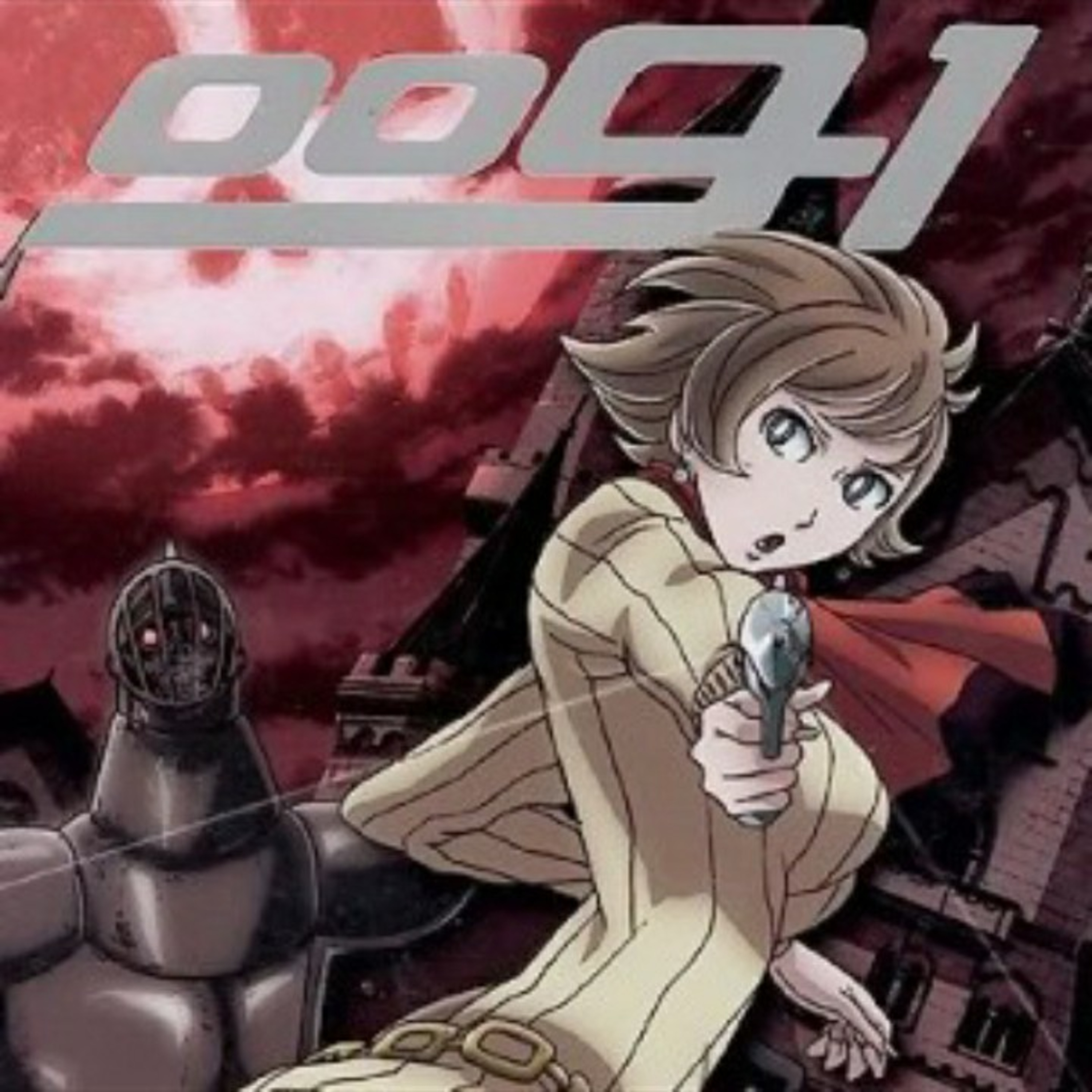 009-1, Zero Zero Ku-no-ichi(mujer ninja) anime de espías  episode artwork