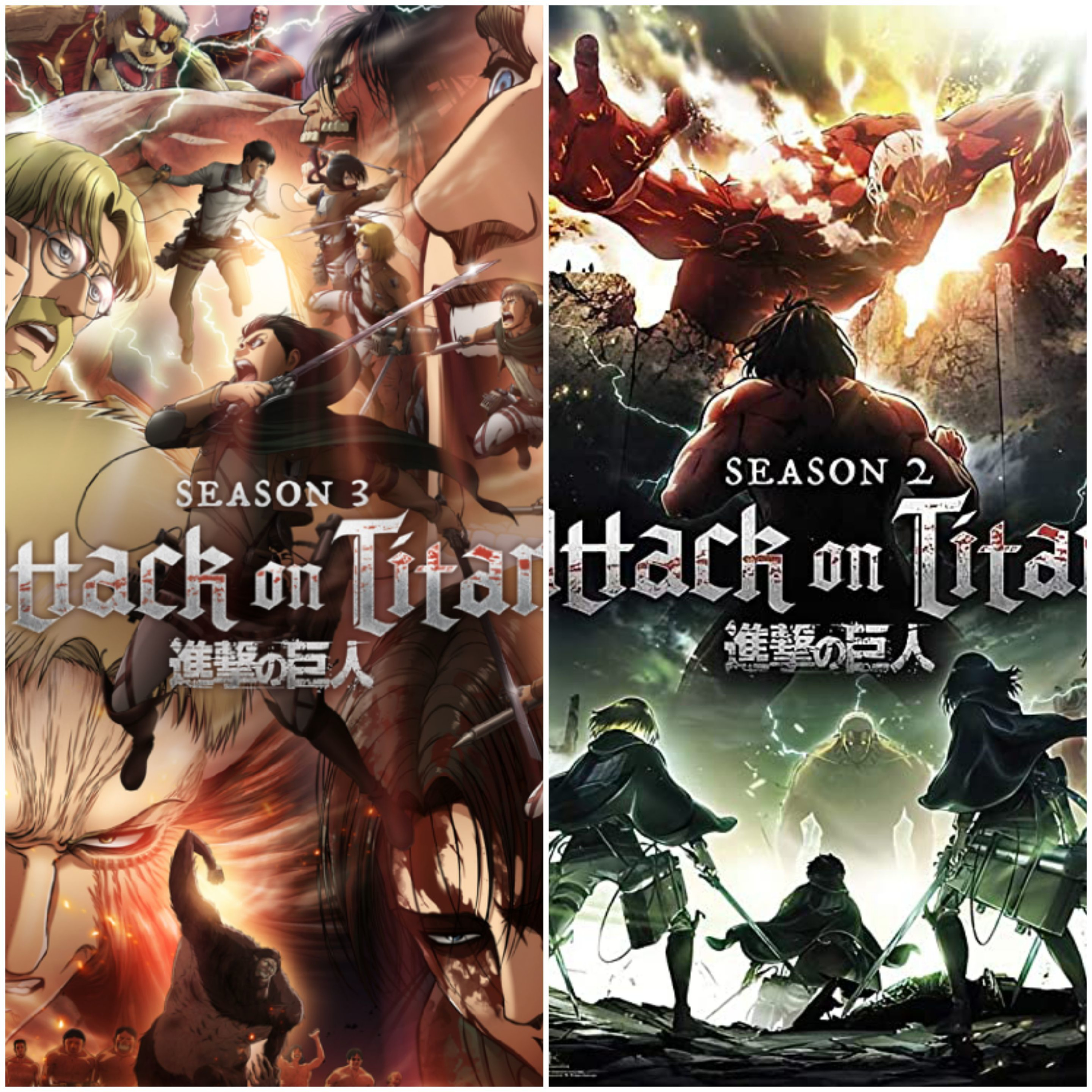 Attack on titan español temporada 2 y 3 opinión y resumen  episode artwork