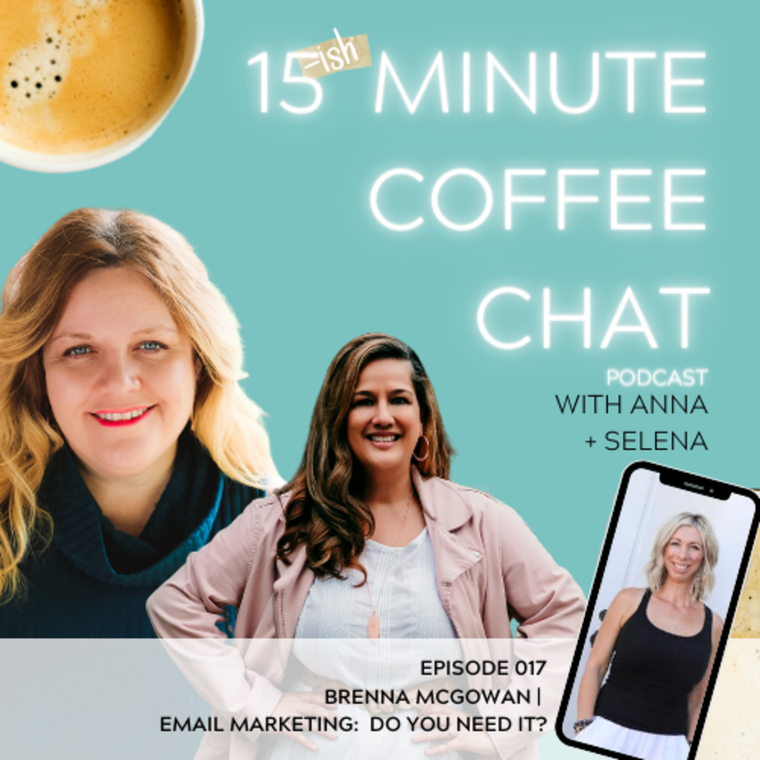15 {Ish} Minute Coffee Chat with Anna + Selena