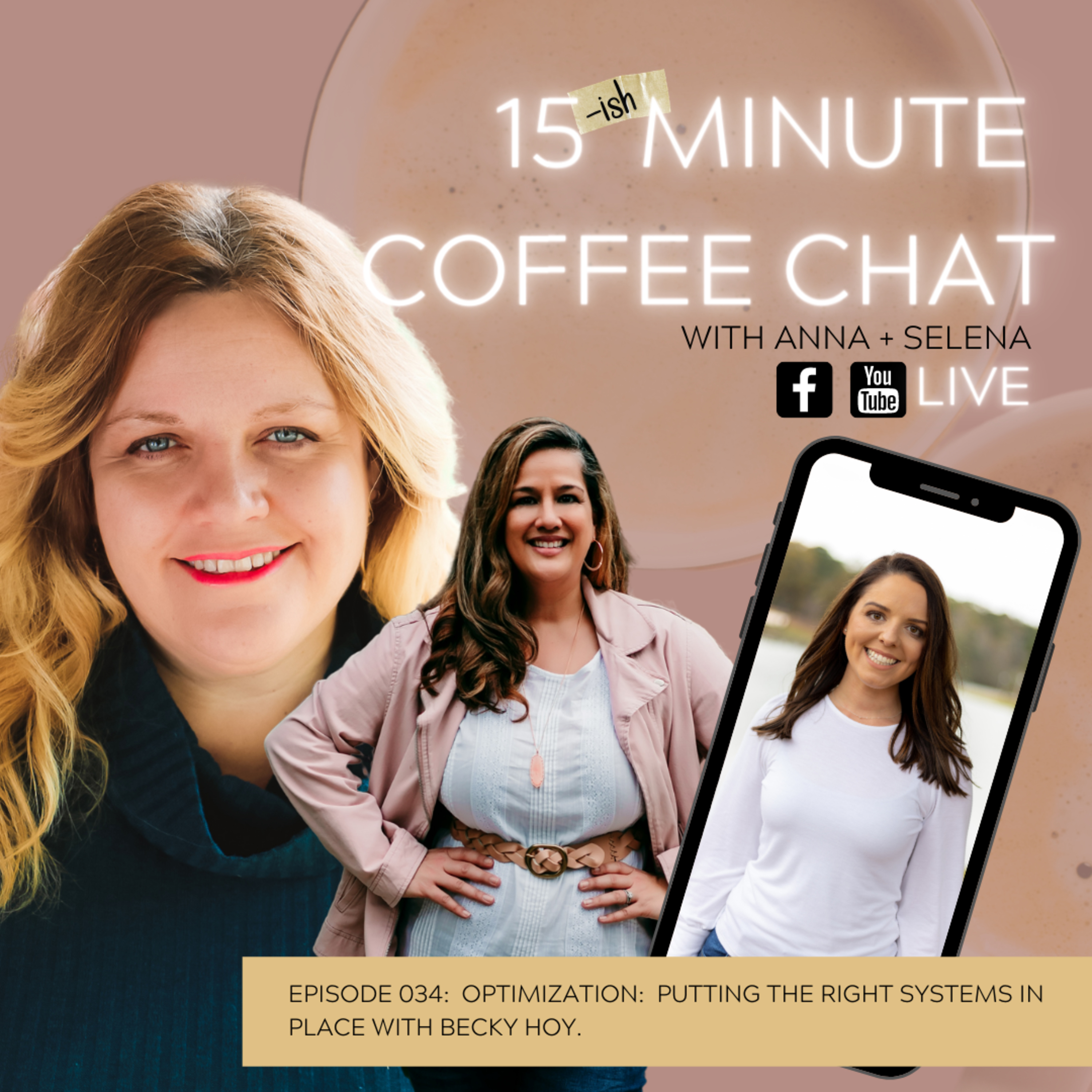 15 {Ish} Minute Coffee Chat with Anna + Selena