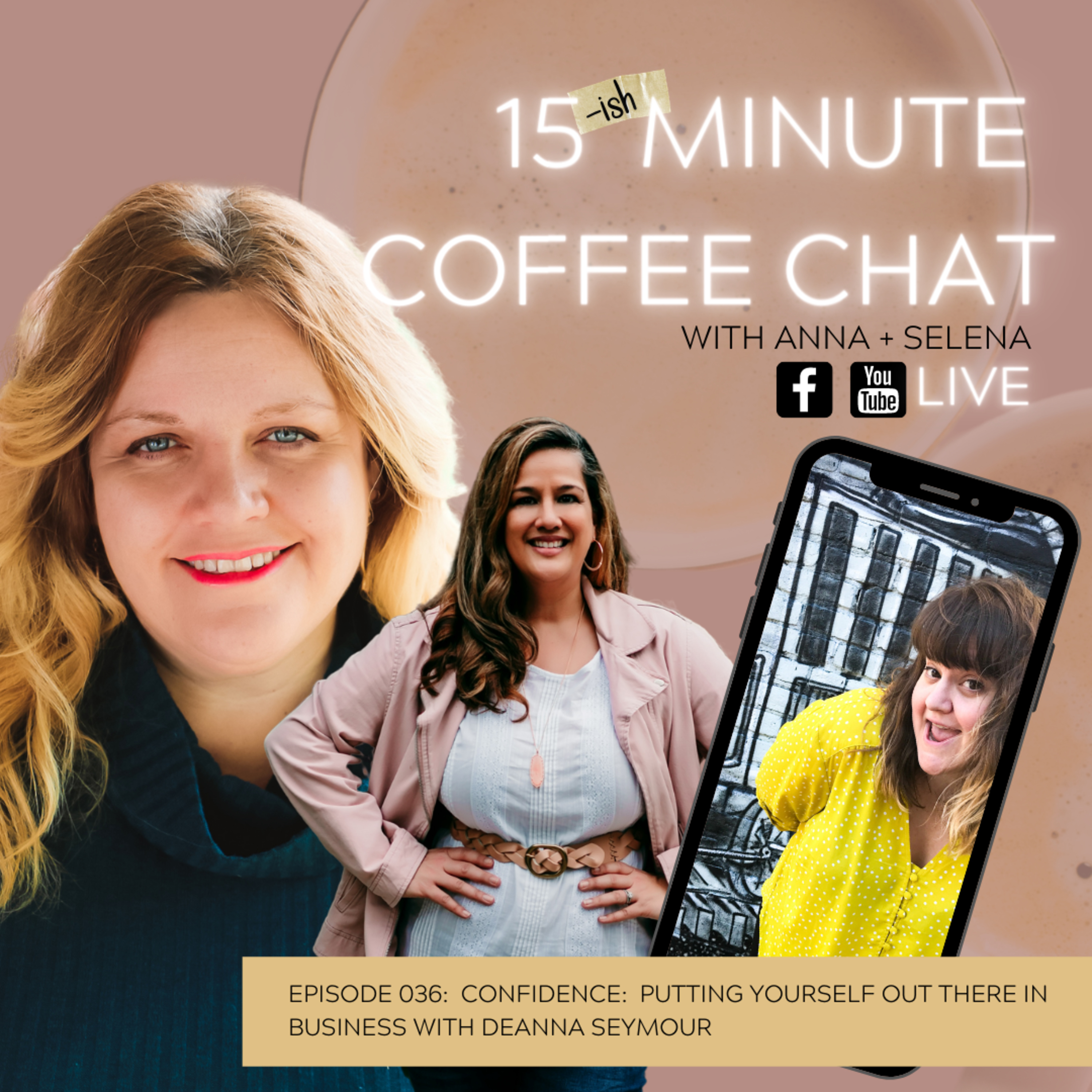 15 {Ish} Minute Coffee Chat with Anna + Selena