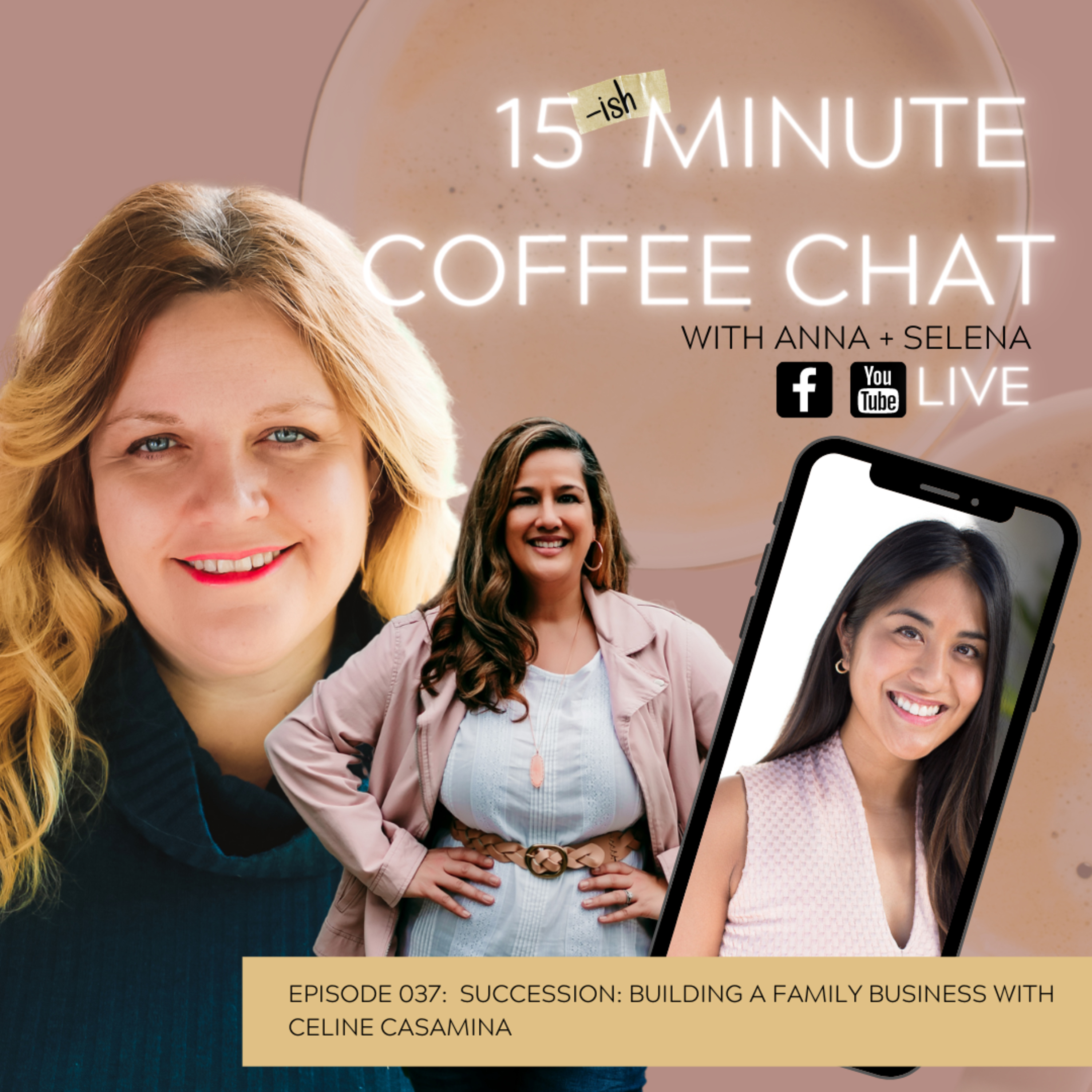 15 {Ish} Minute Coffee Chat with Anna + Selena