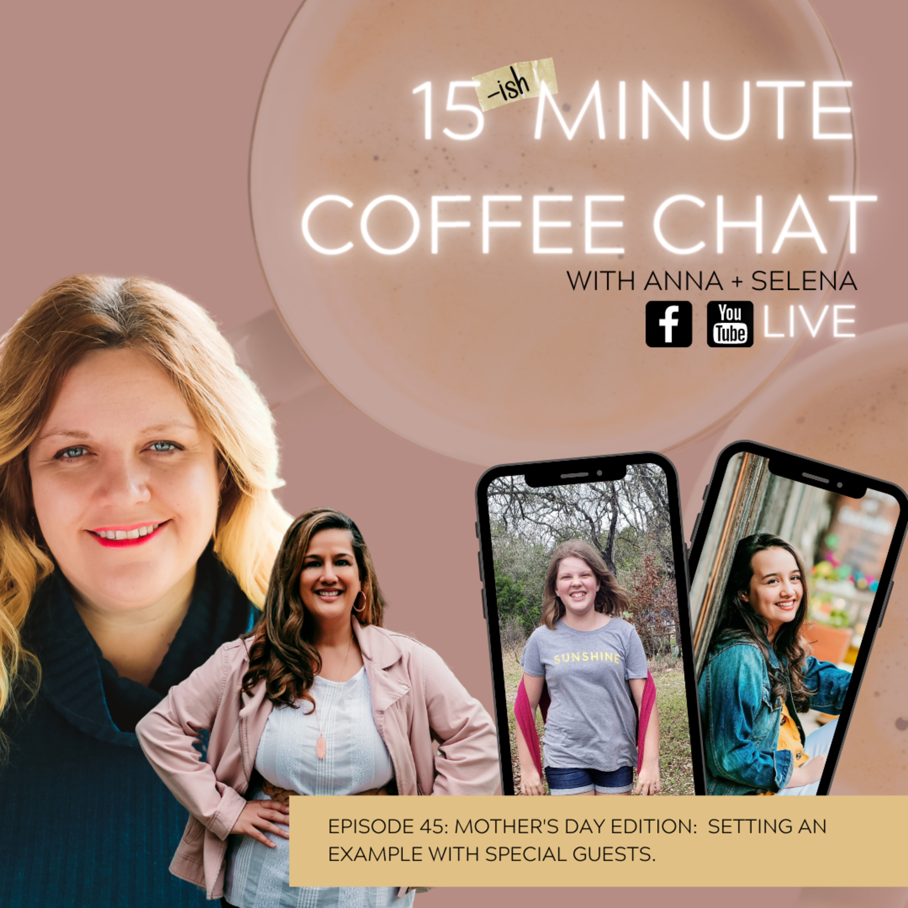 15 {Ish} Minute Coffee Chat with Anna + Selena