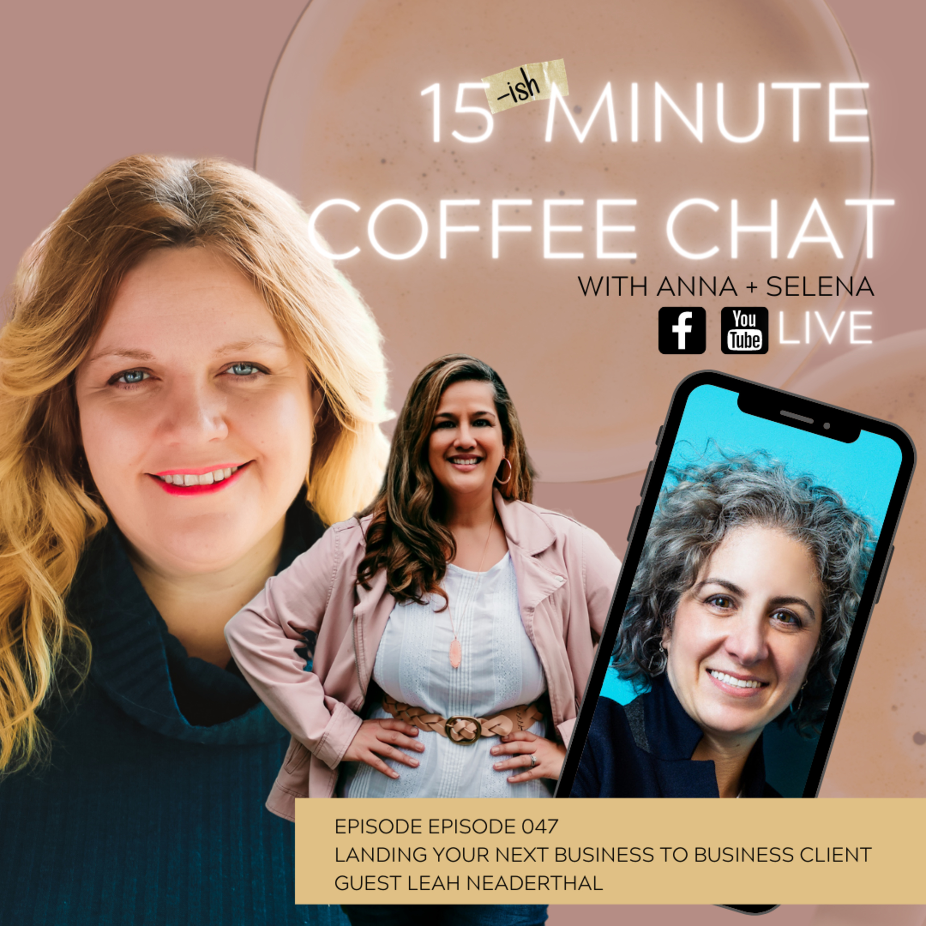 15 {Ish} Minute Coffee Chat with Anna + Selena