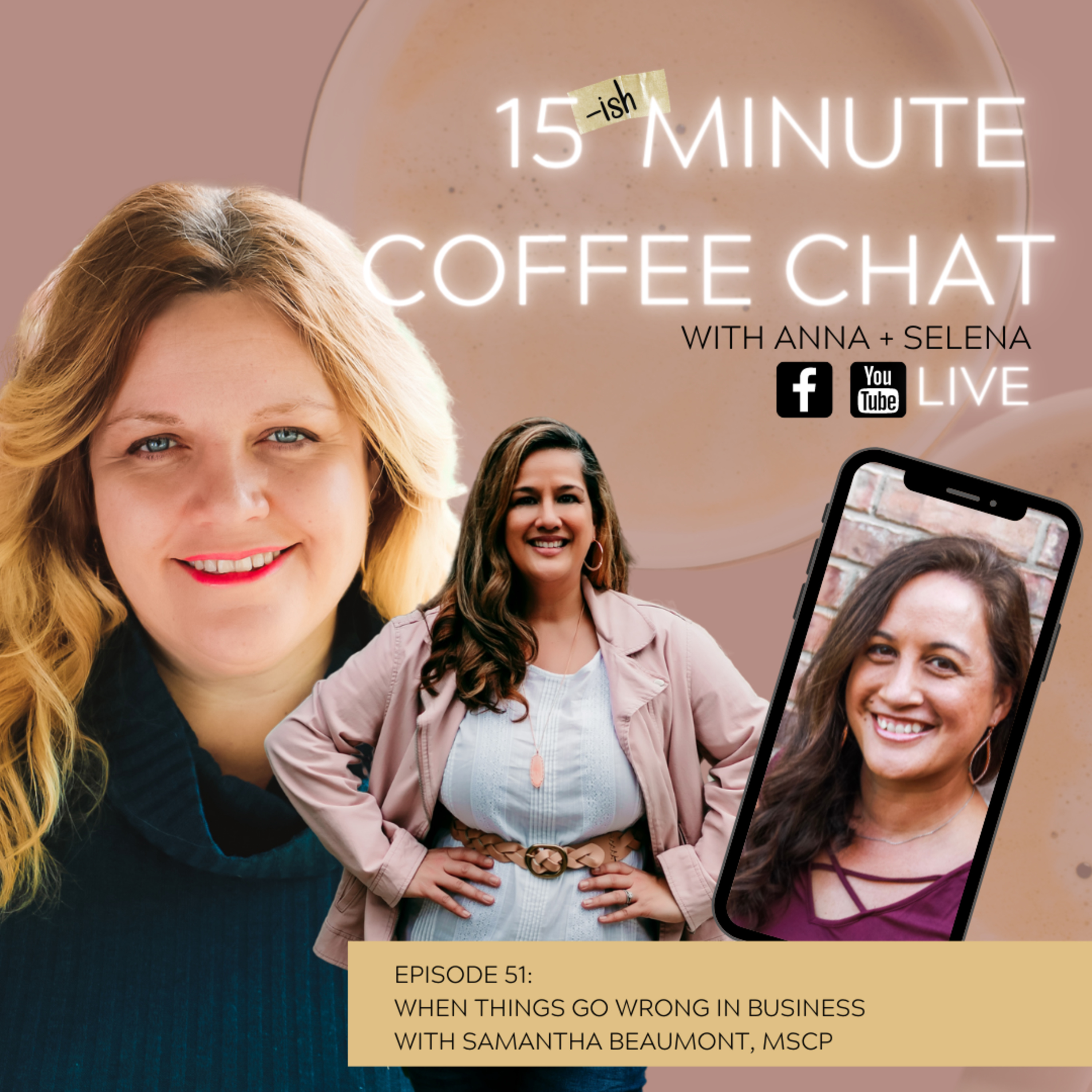 15 {Ish} Minute Coffee Chat with Anna + Selena
