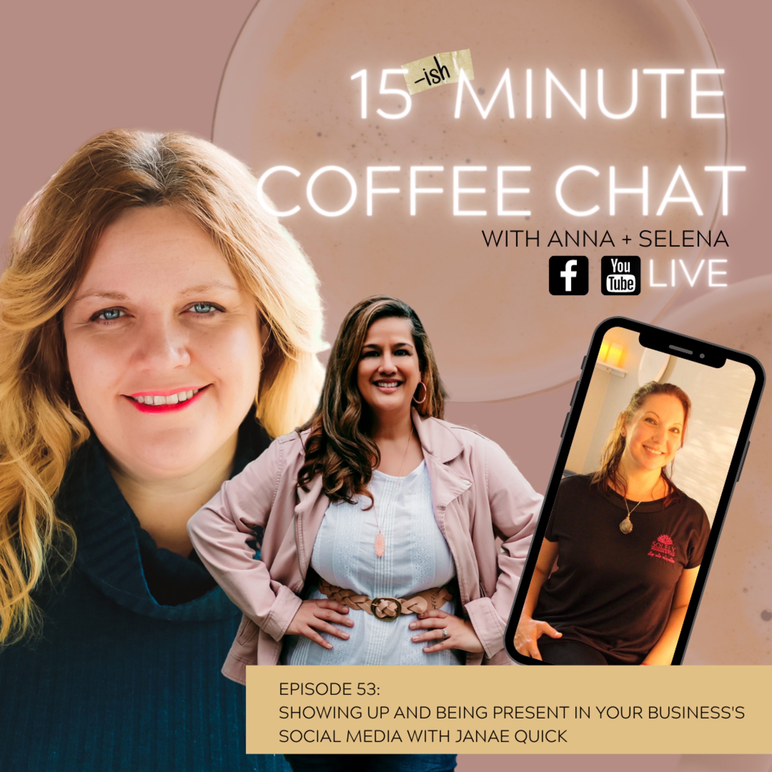 15 {Ish} Minute Coffee Chat with Anna + Selena