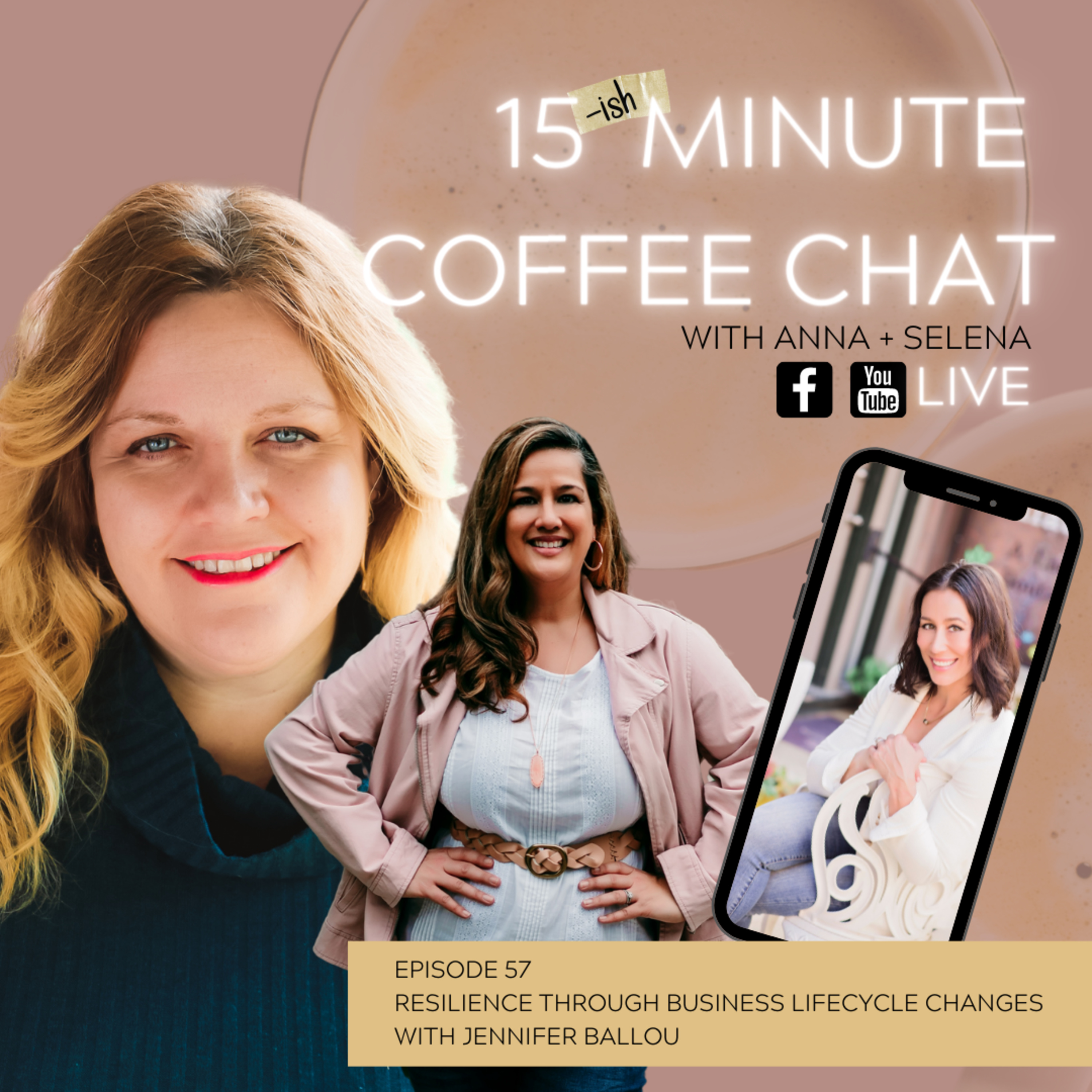 15 {Ish} Minute Coffee Chat with Anna + Selena