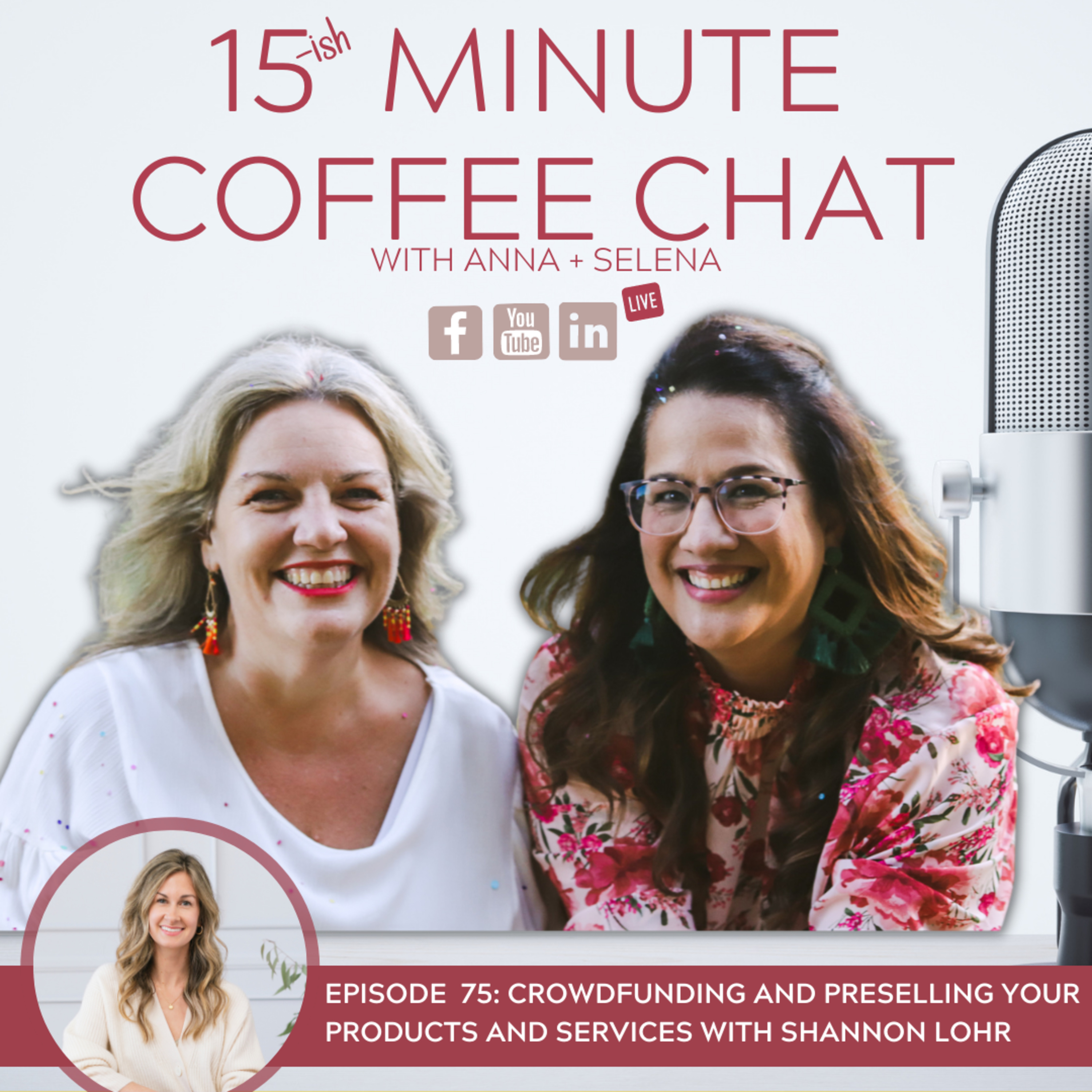 15 {Ish} Minute Coffee Chat with Anna + Selena