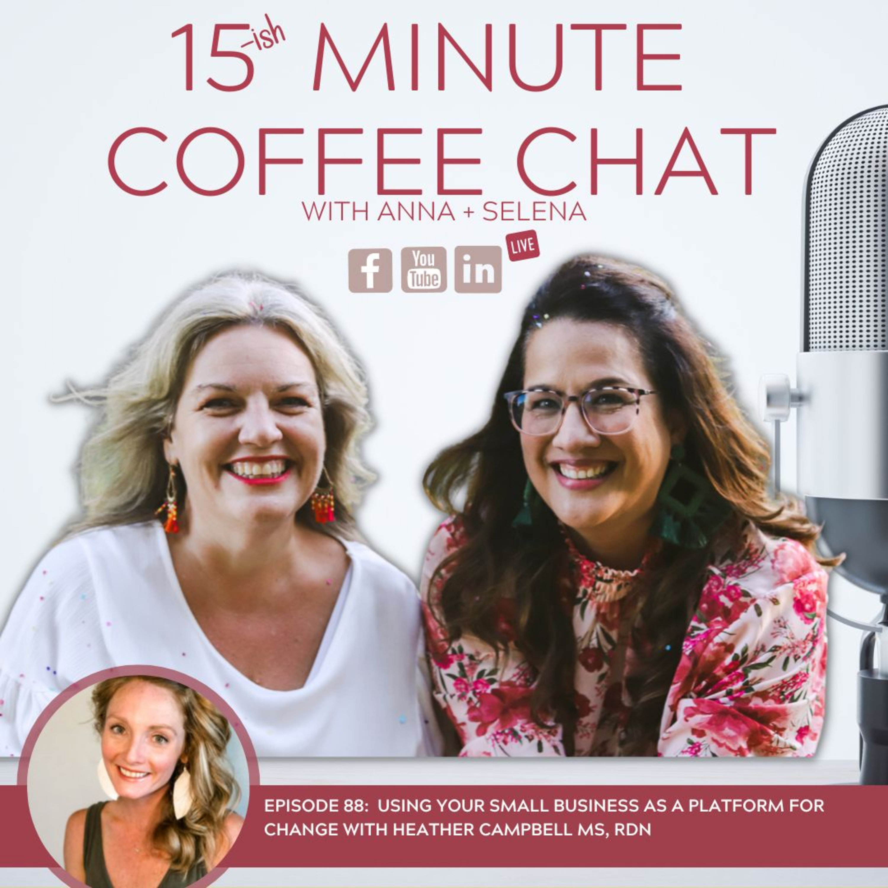 15 {Ish} Minute Coffee Chat with Anna + Selena
